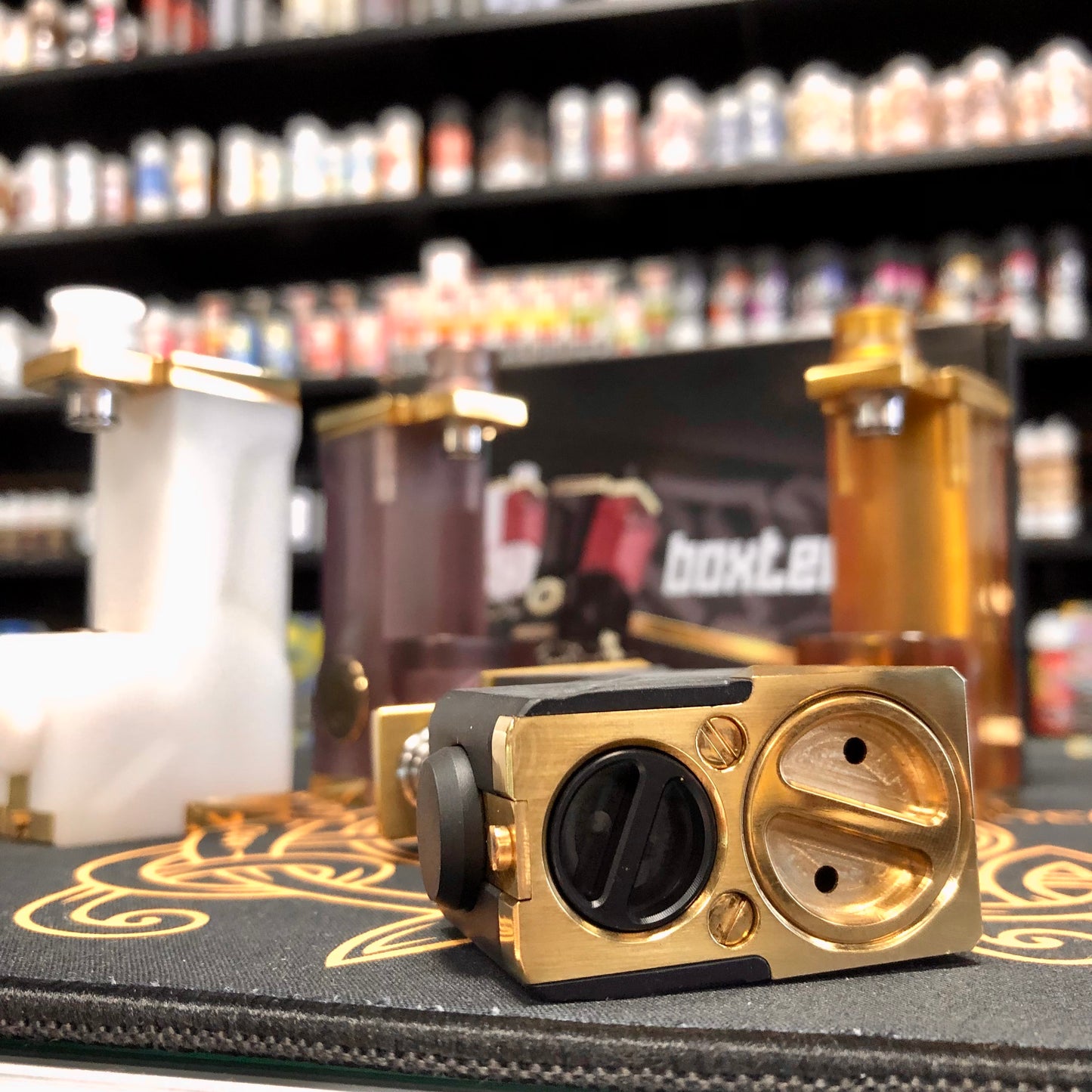 Boxter Boro Mech Mod by VapeBreed (Vaping Delights Edition)