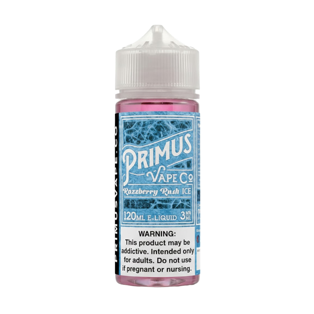 Primus Vape Co. - Razzberry Rush Ice (Nixodine) 120ml