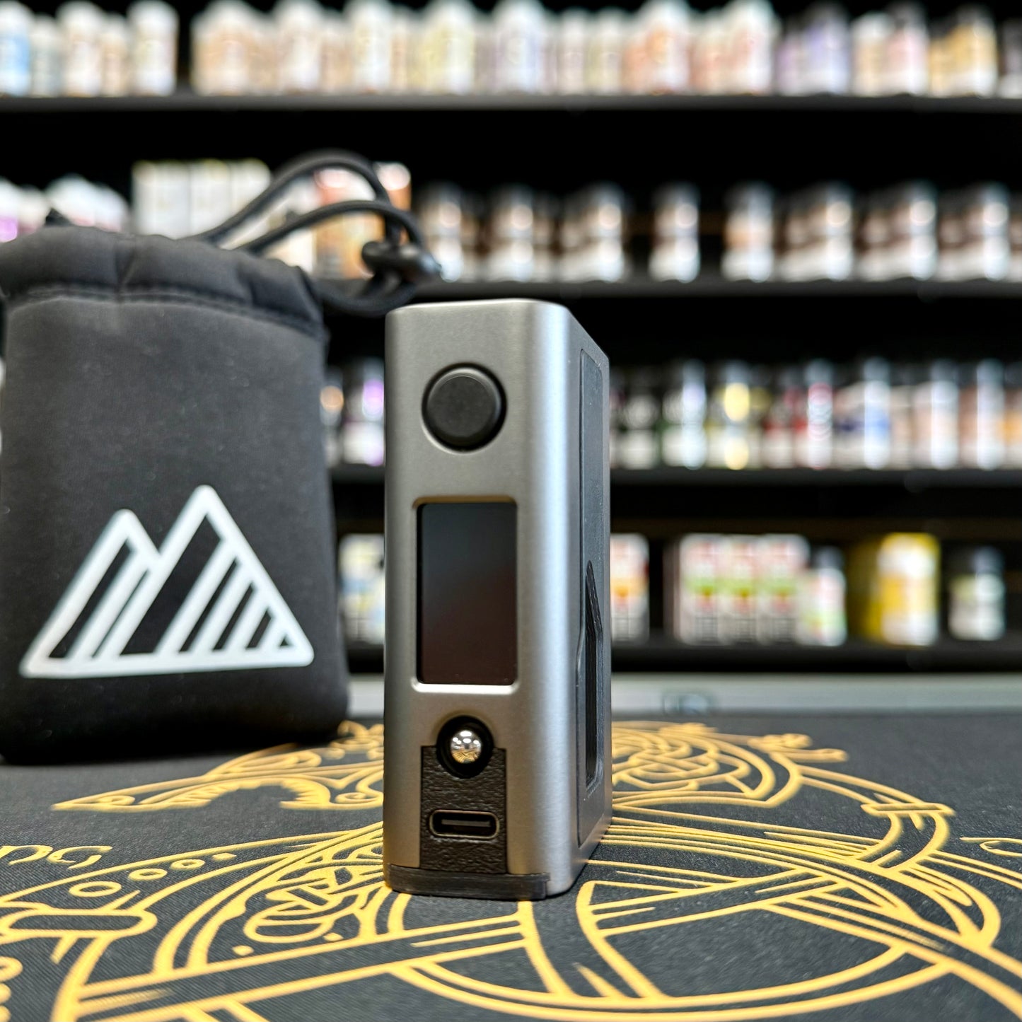 squonk vape mods Crevasse 18R (Aluminum) 18650 Squonk Mod