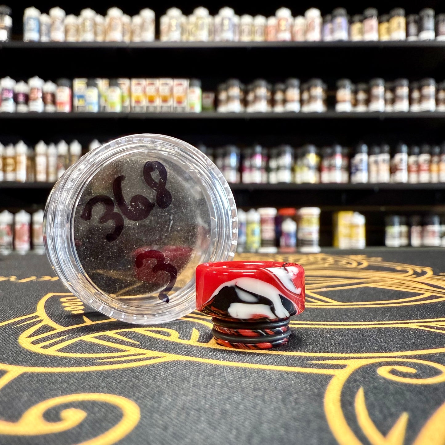 810 Marbled Resin Drip Tip