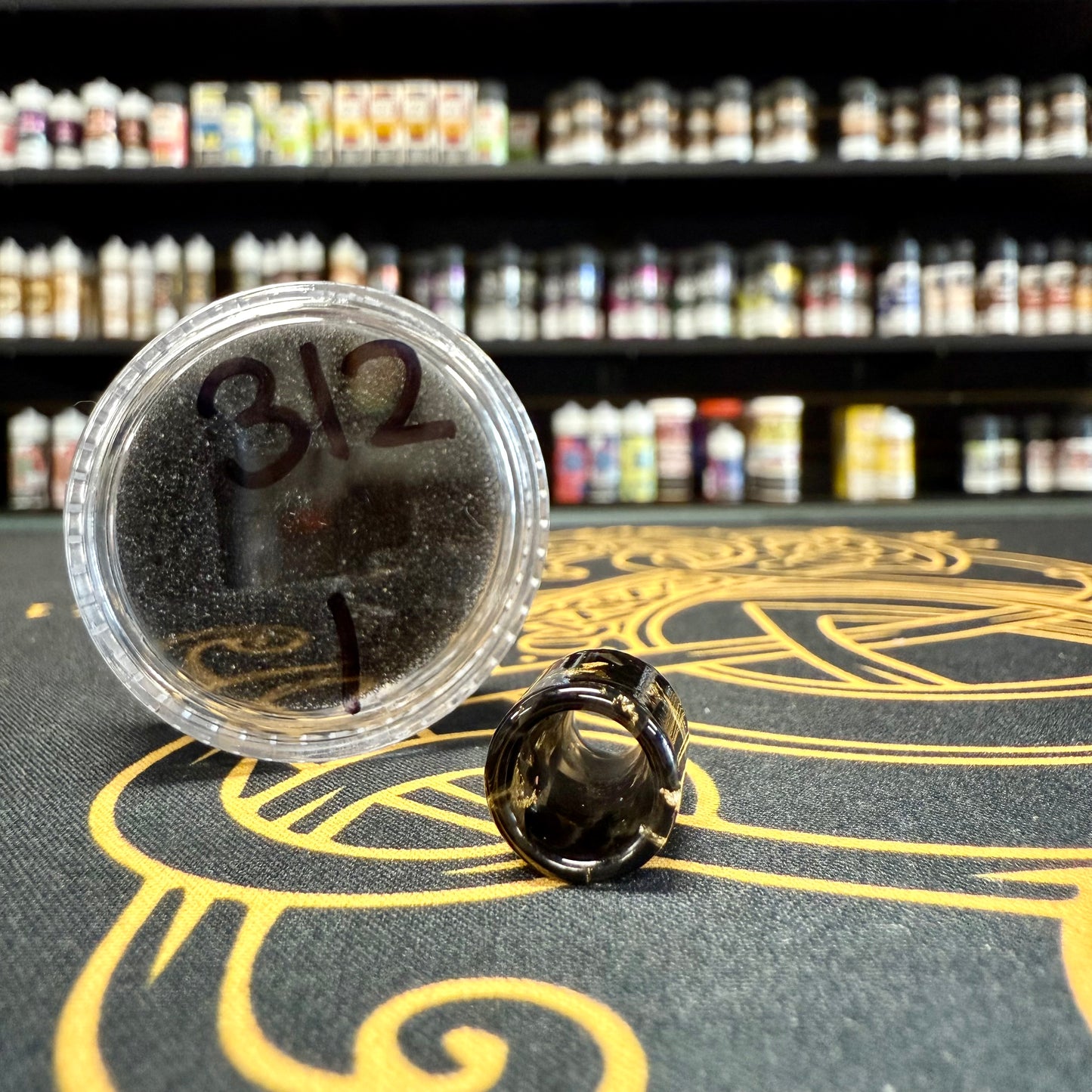 510 Narrow Smokey Resin Drip Tip