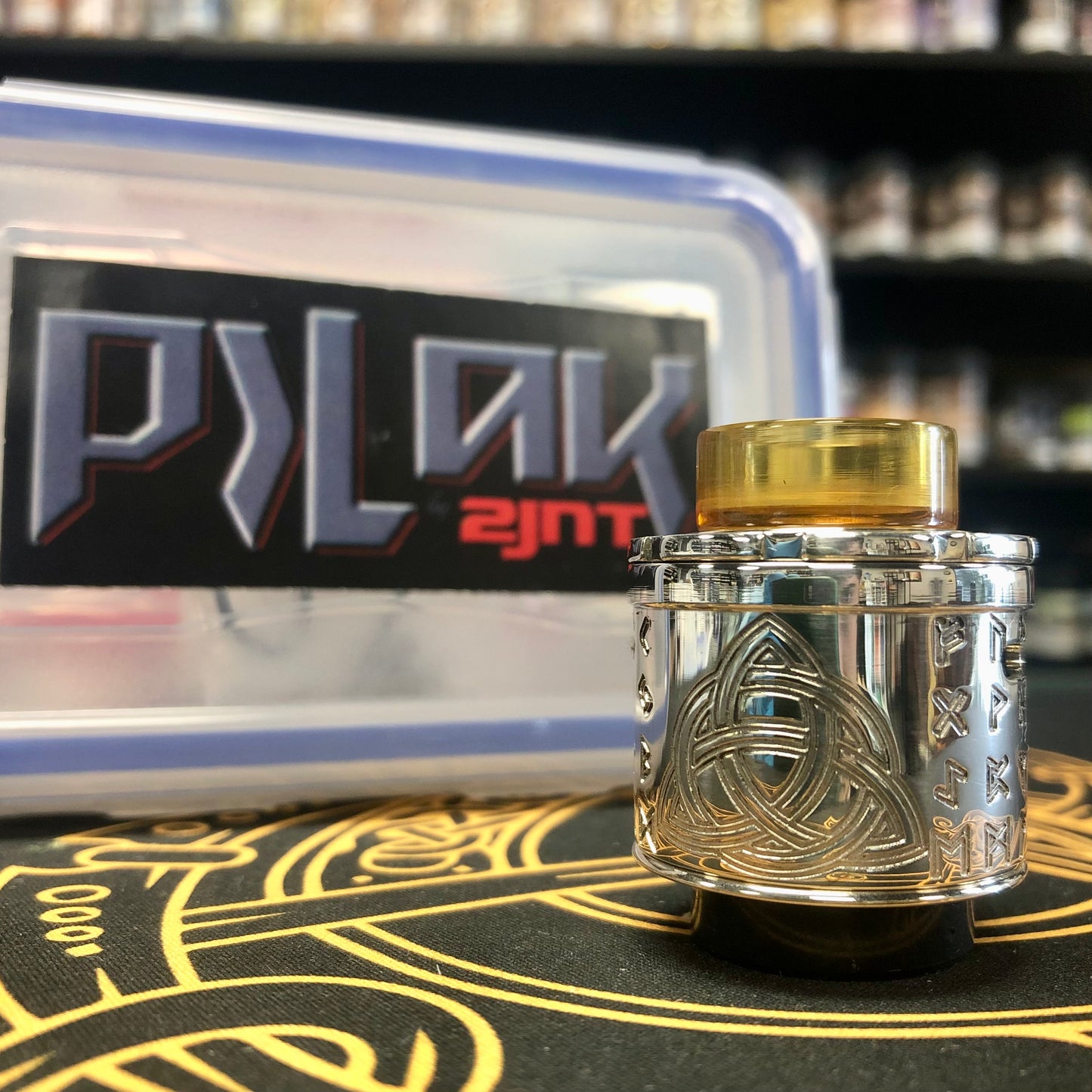 PILAK HARI V3.5 (Gungnir Edition) 30mm RDA (SILVER) by 2JNT Philippines
