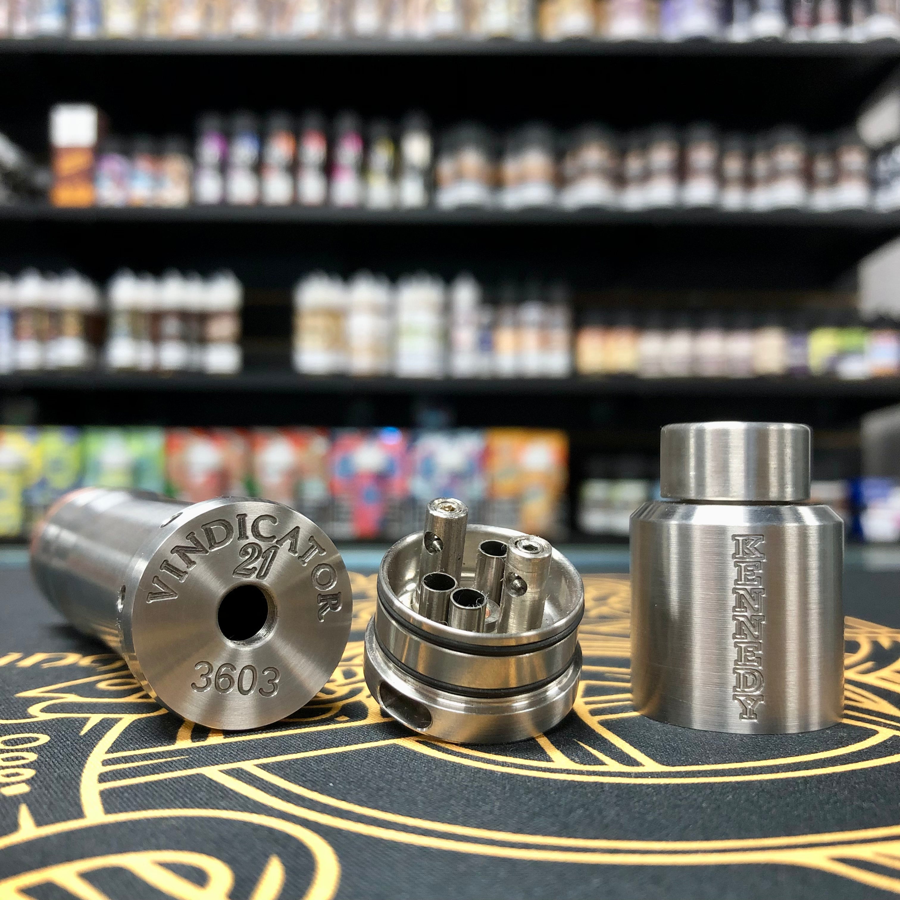 The Vindicator 21 (25mm) Kit with RDA by Kennedy Enterprises 