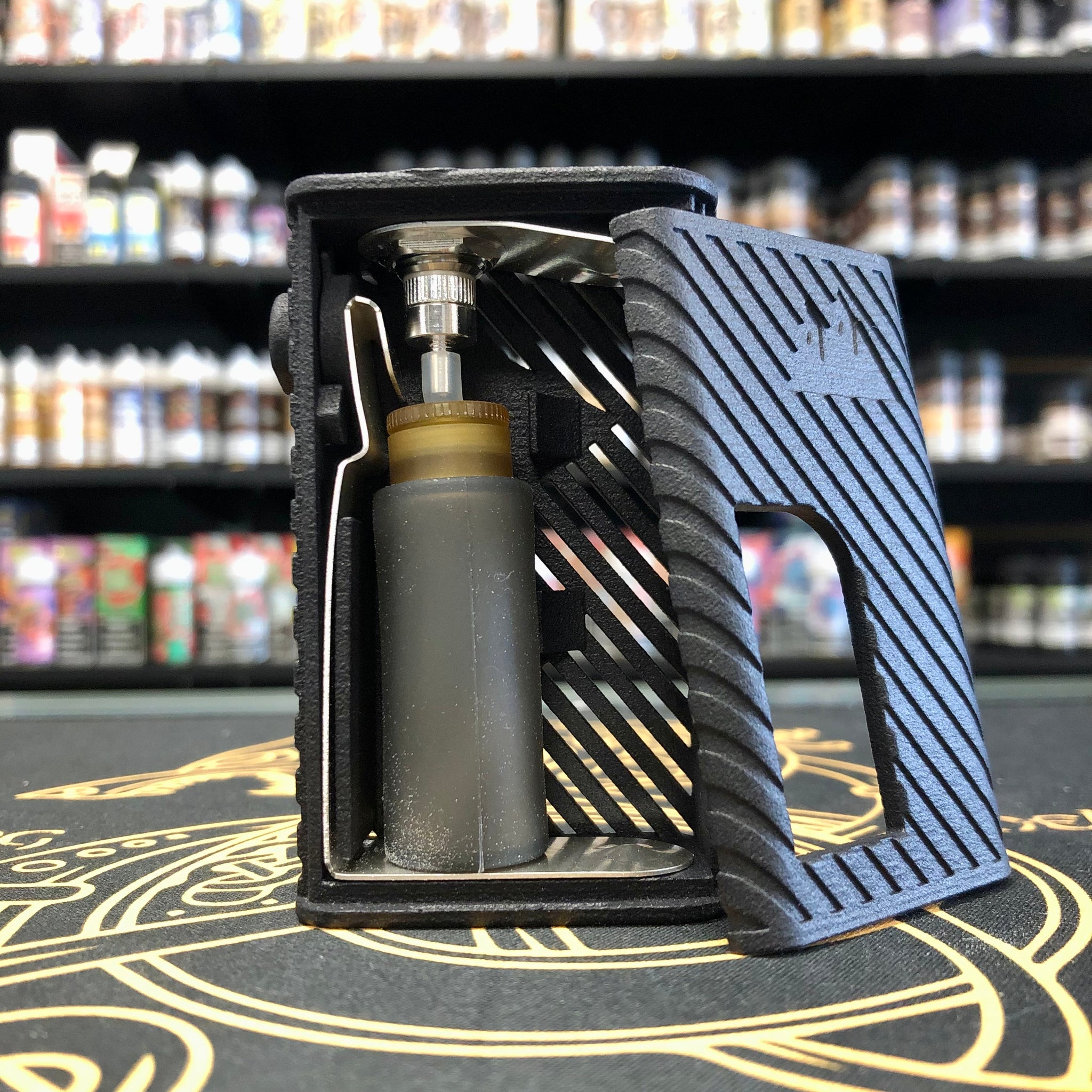 Volcanic 18650 Mech Squonk Mod - Snow Cap Mods