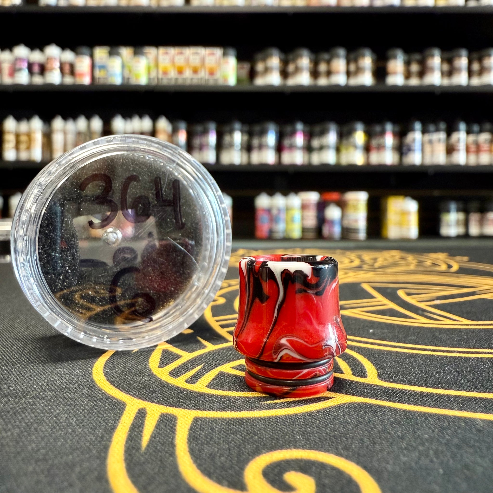 810 Resin Drip Tip - Smoky Resin