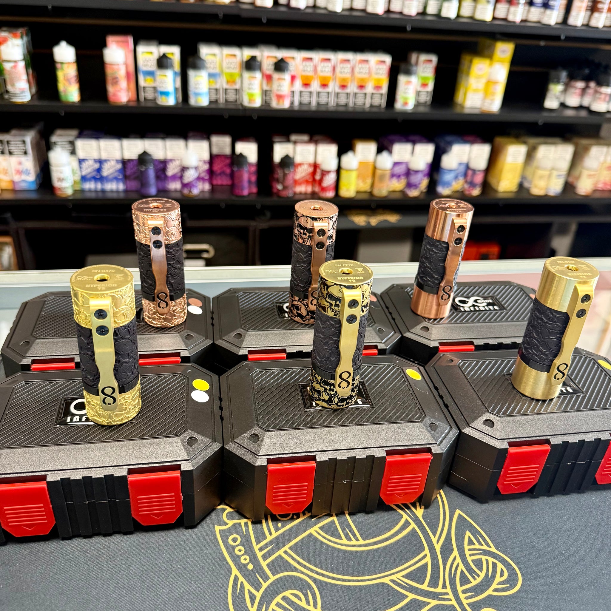 Hyperion V2 Mech Mod by ThunderCloud x Infinite Modz Hobby Delights Hyperion V2 Mech Mod by ThunderCloud x Infinite Modz Hobby Delights