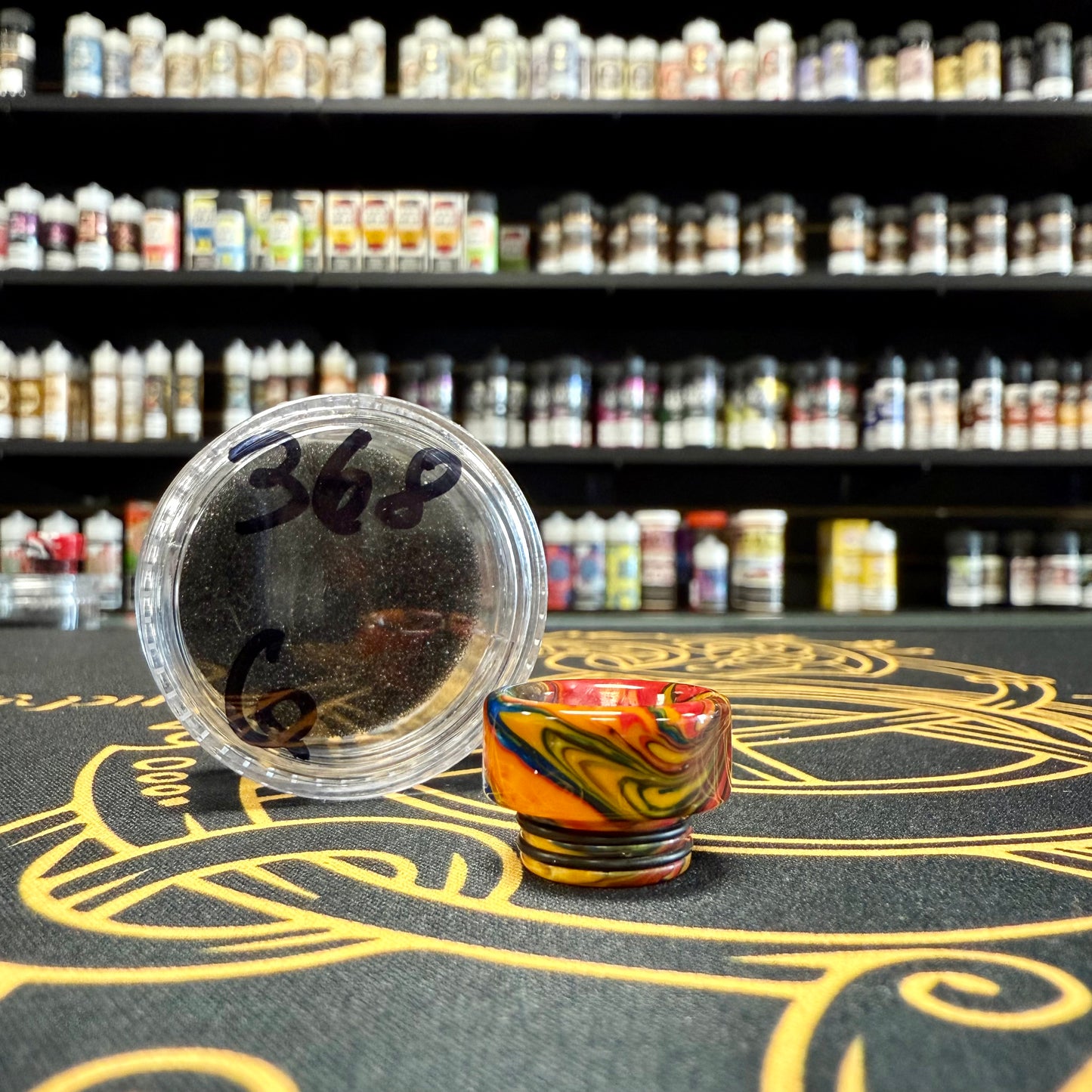 810 Marbled Resin Drip Tip