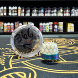 510 Snakeskin Resin (Rainbow) Drip Tip