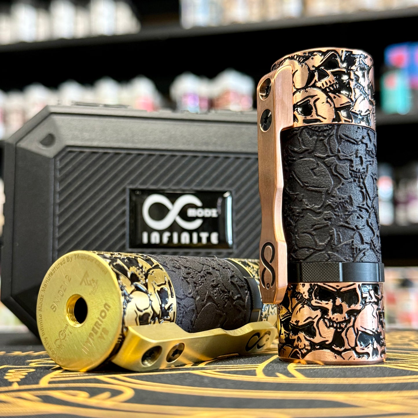 Hyperion V2 Mech Mod by ThunderCloud x Infinite Modz Hobby Delights Hyperion V2 Mech Mod by ThunderCloud x Infinite Modz Hobby Delights