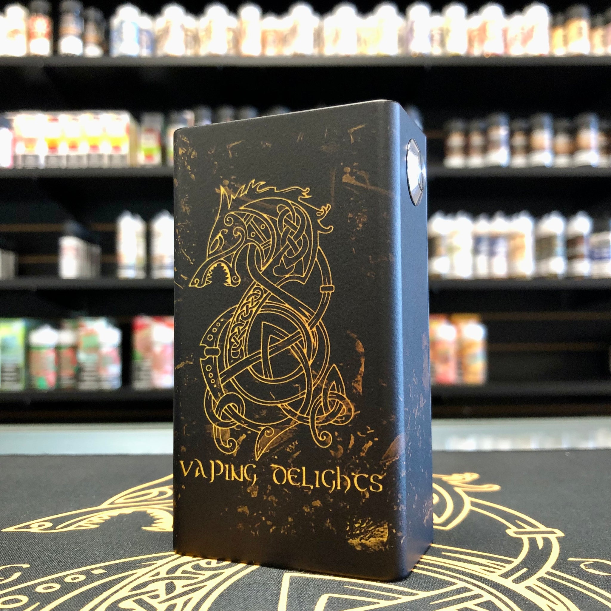 Parallel/Series Mech Box Mod SS Top/Button (Dual 21700) by Nasy Mods