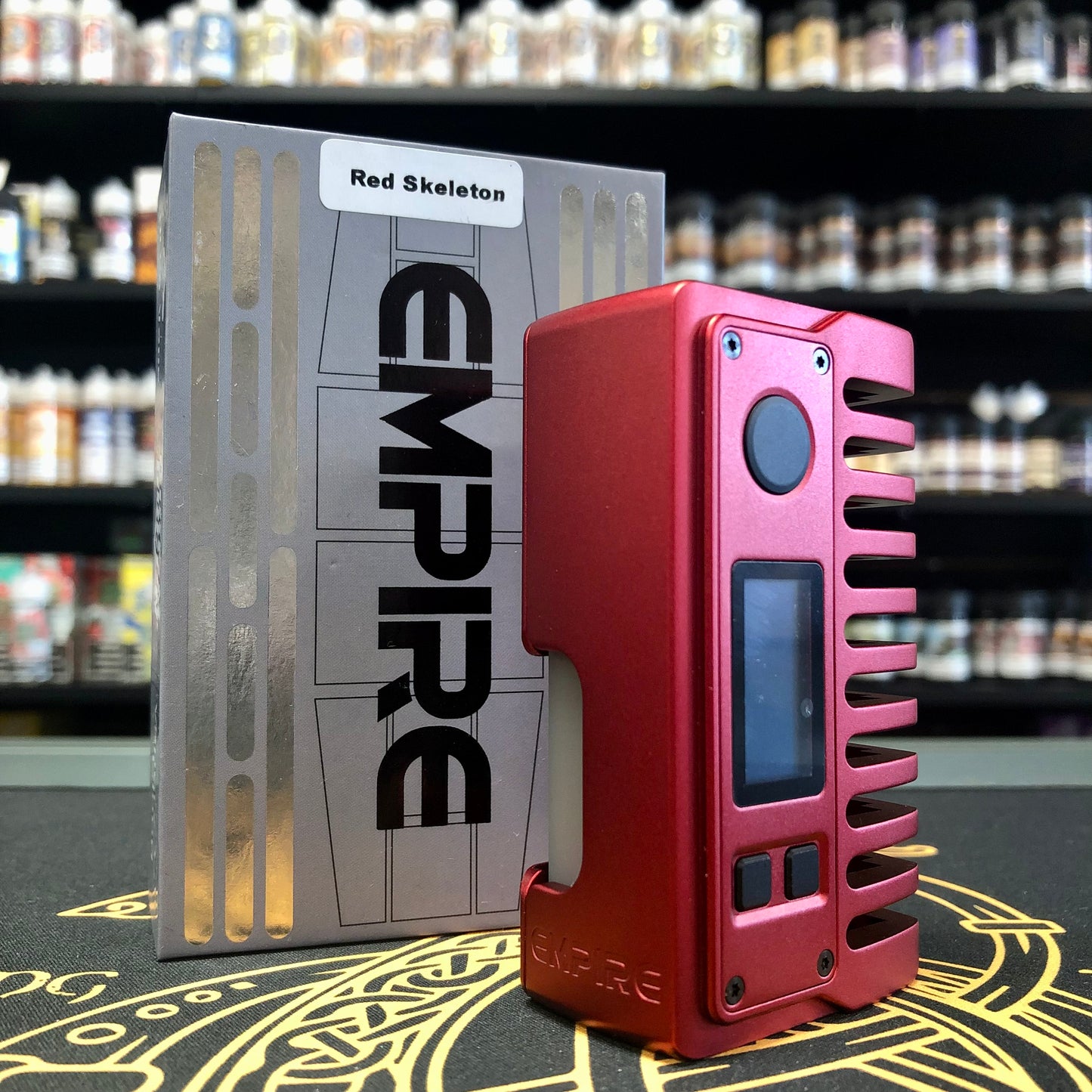 Empire Project Squonk Mod – Skeleton Edition - Orca Vape x GrimmGreen x Vaperz Cloud