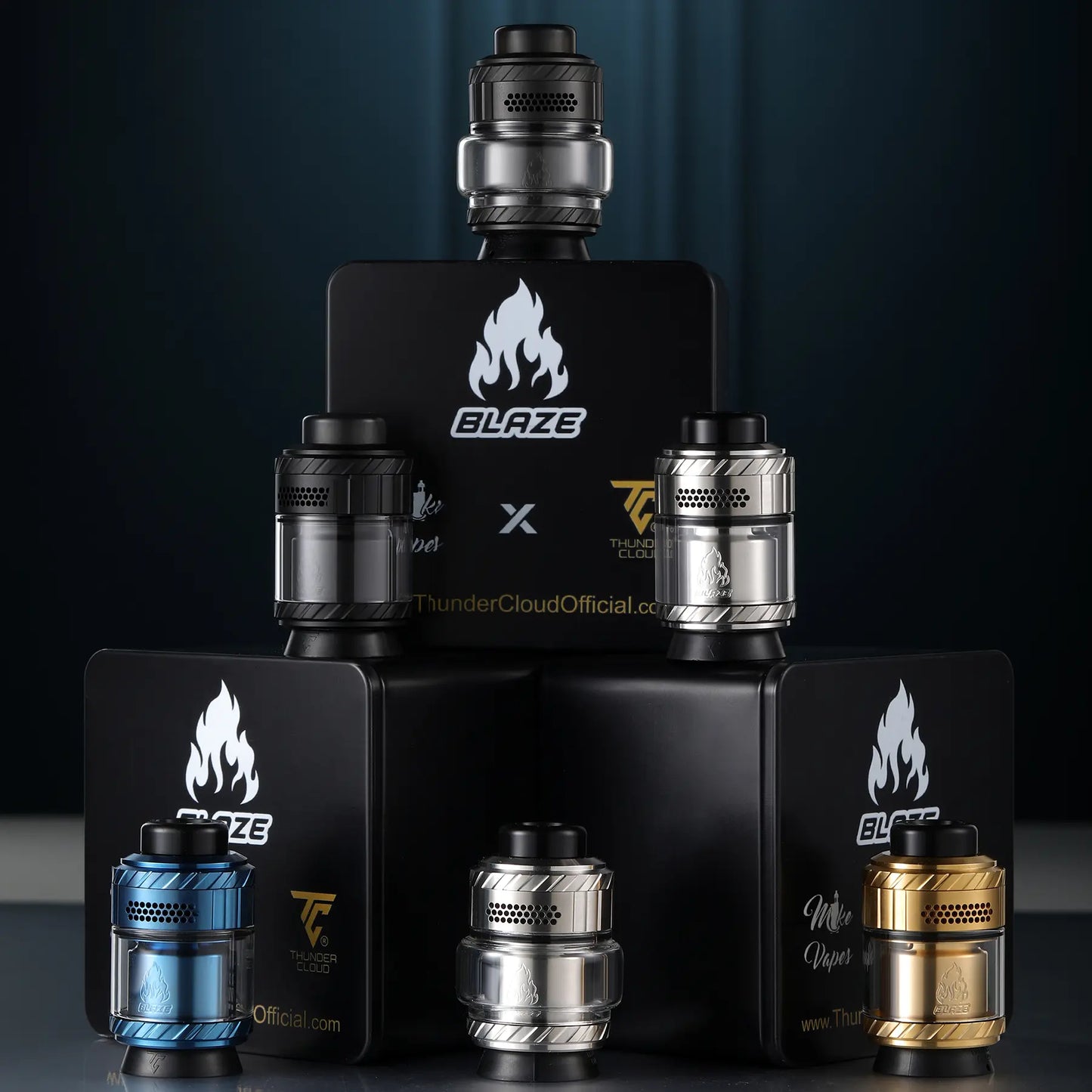 Blaze PRO MAX RTA by ThunderCloud x Mike Vapes Hobby Delights Blaze PRO MAX RTA by ThunderCloud x Mike Vapes Hobby Delights