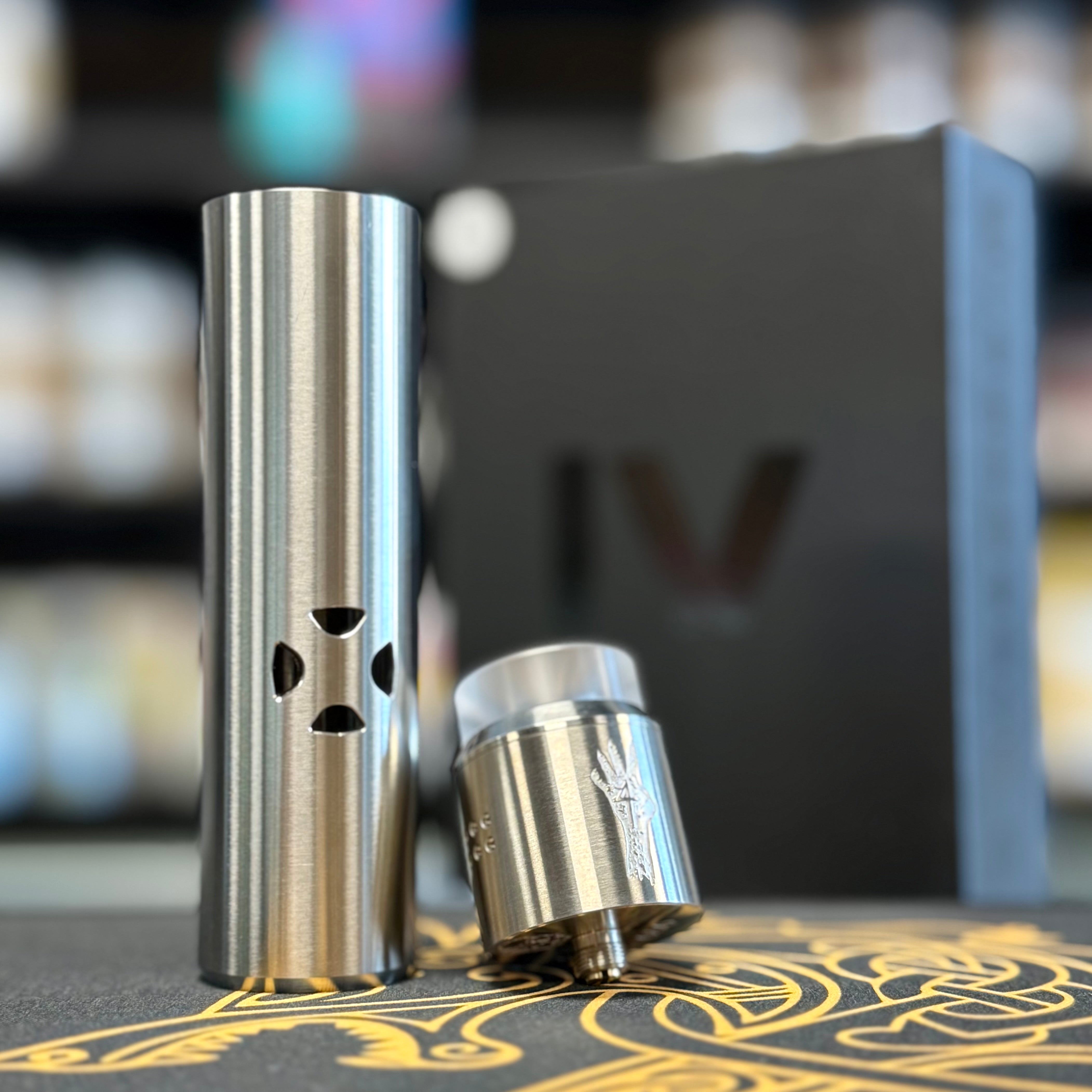 Deathwish Modz - Crossbones V4 Mech Kit w/ Unholy V3 RDA (LEGACY