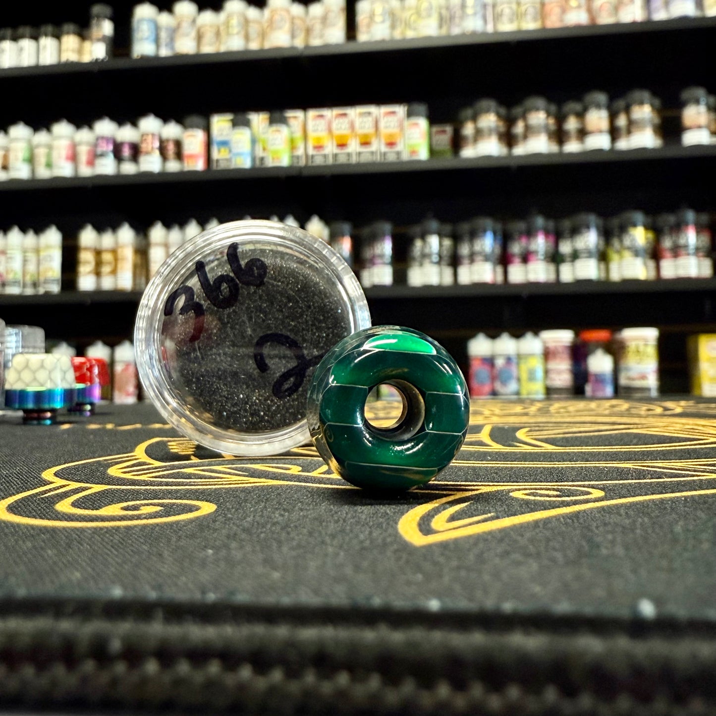 510 Snakeskin Resin (Rainbow) Drip Tip