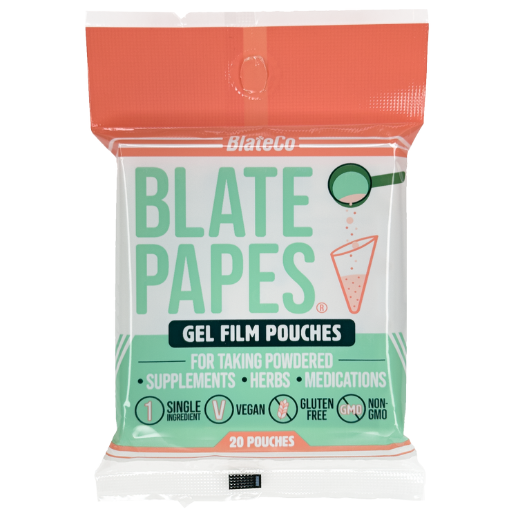 Blate Papes - Edible Gel Film Pouches