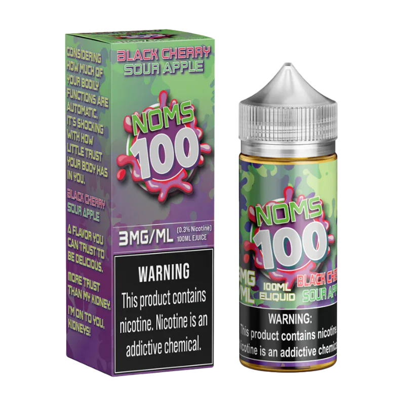 Noms 100 - Black Cherry Sour Apple 100ml