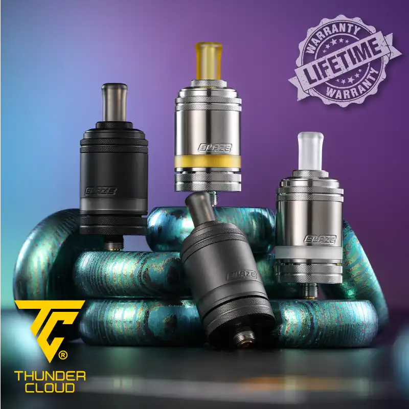 Blaze MTL RTA (22mm) by ThunderCloud x Mike Vapes
