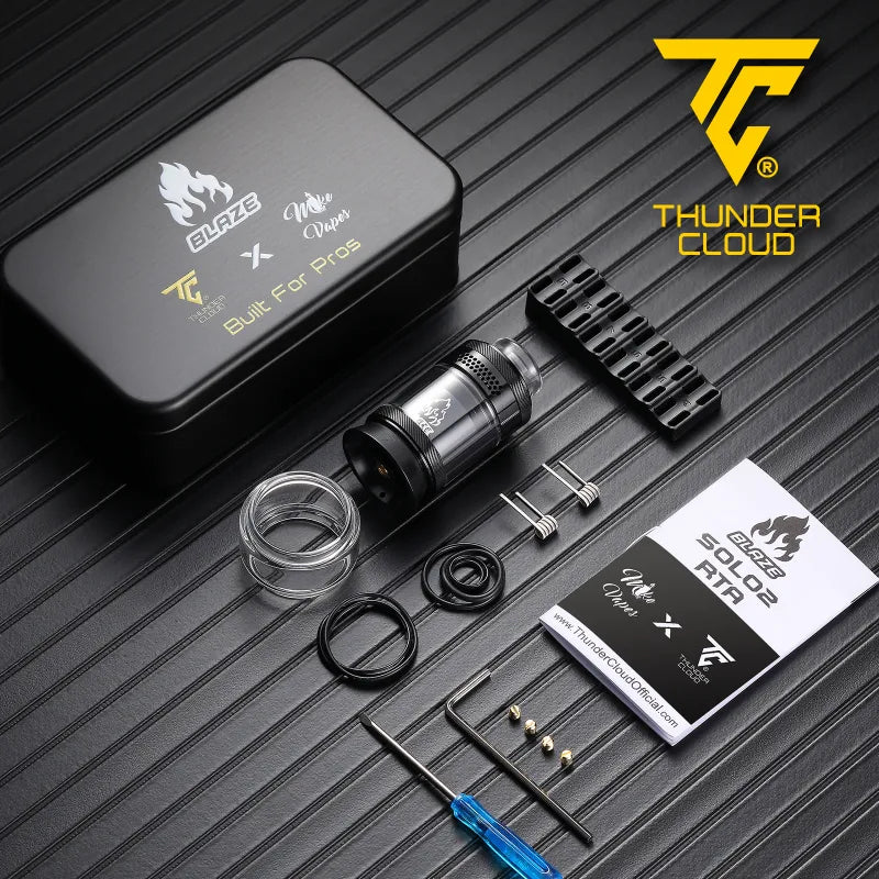 Blaze Solo2 RTA by ThunderCloud x Mike Vapes