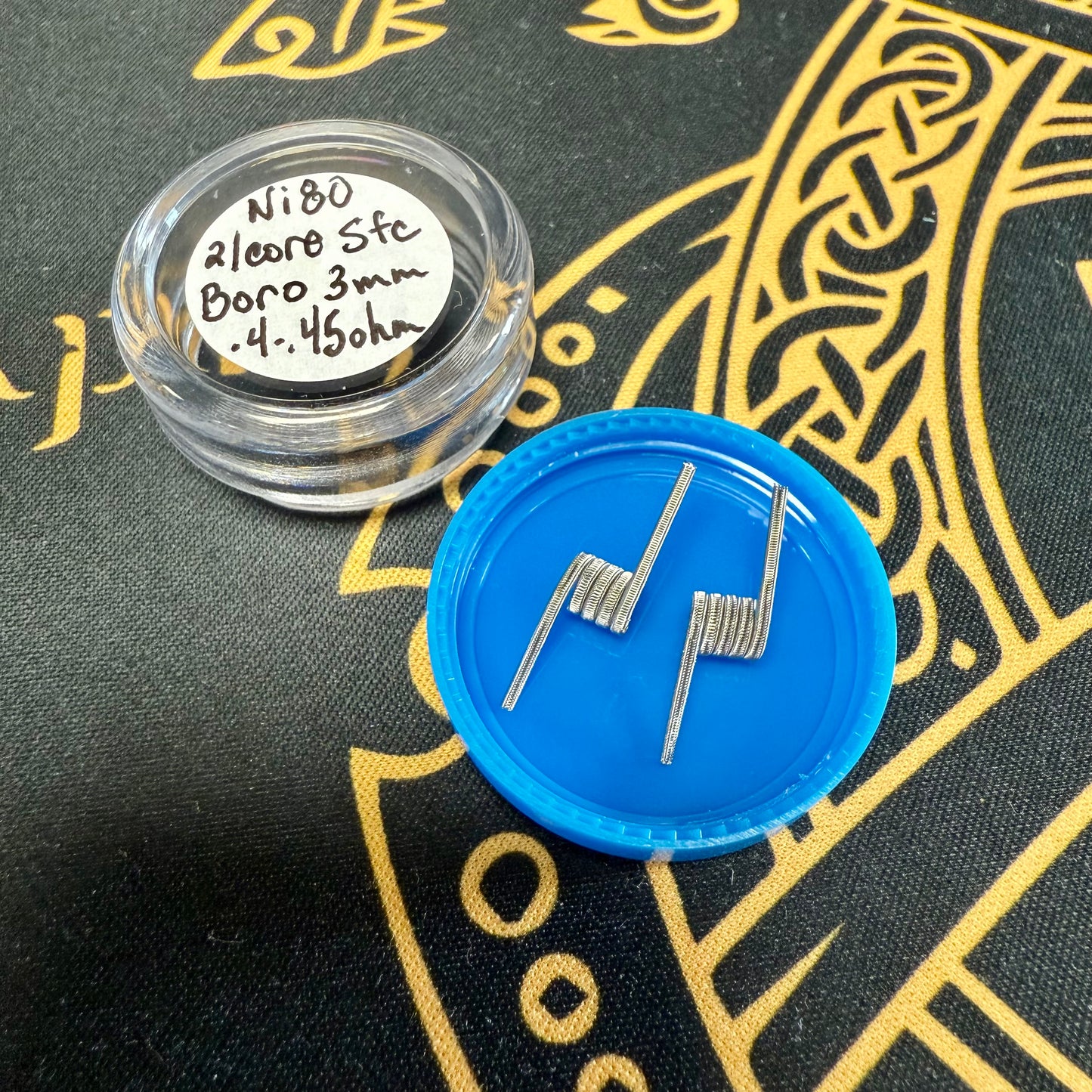 Dual-core Ni80 SFC Boro (.4-.45ohm) - Chappy Coils