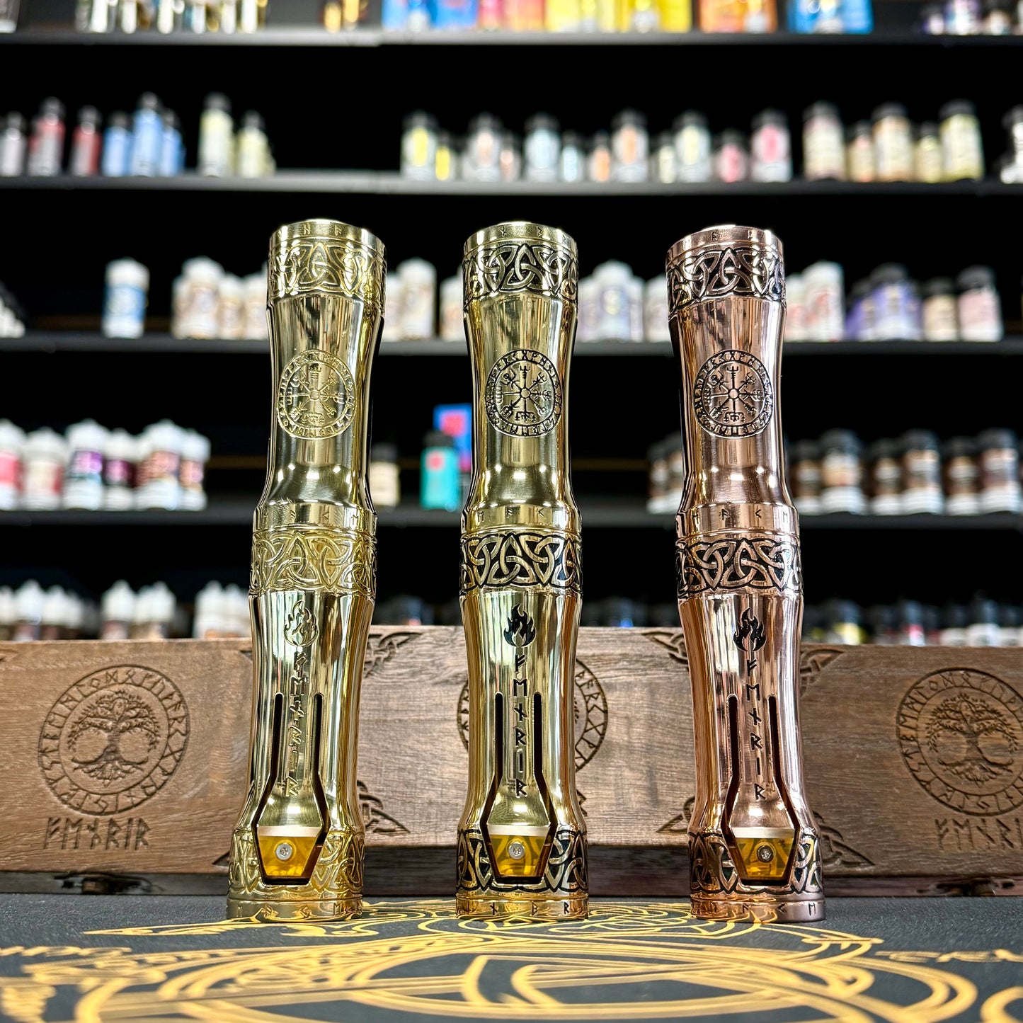 FENRIR FIRE STACK 21700 Mech Mod by Vaping Delights