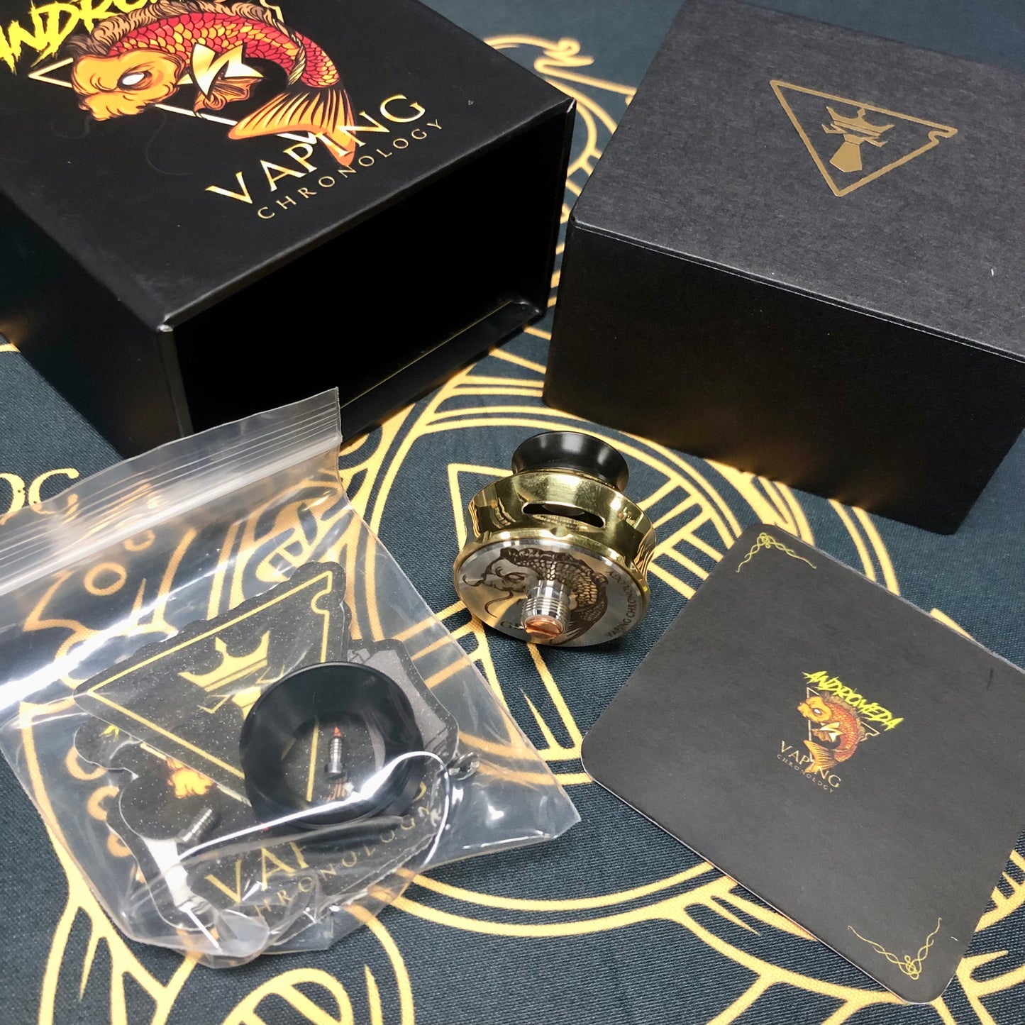 The Andromeda Prime 28mm RDA - Vaping Chronology