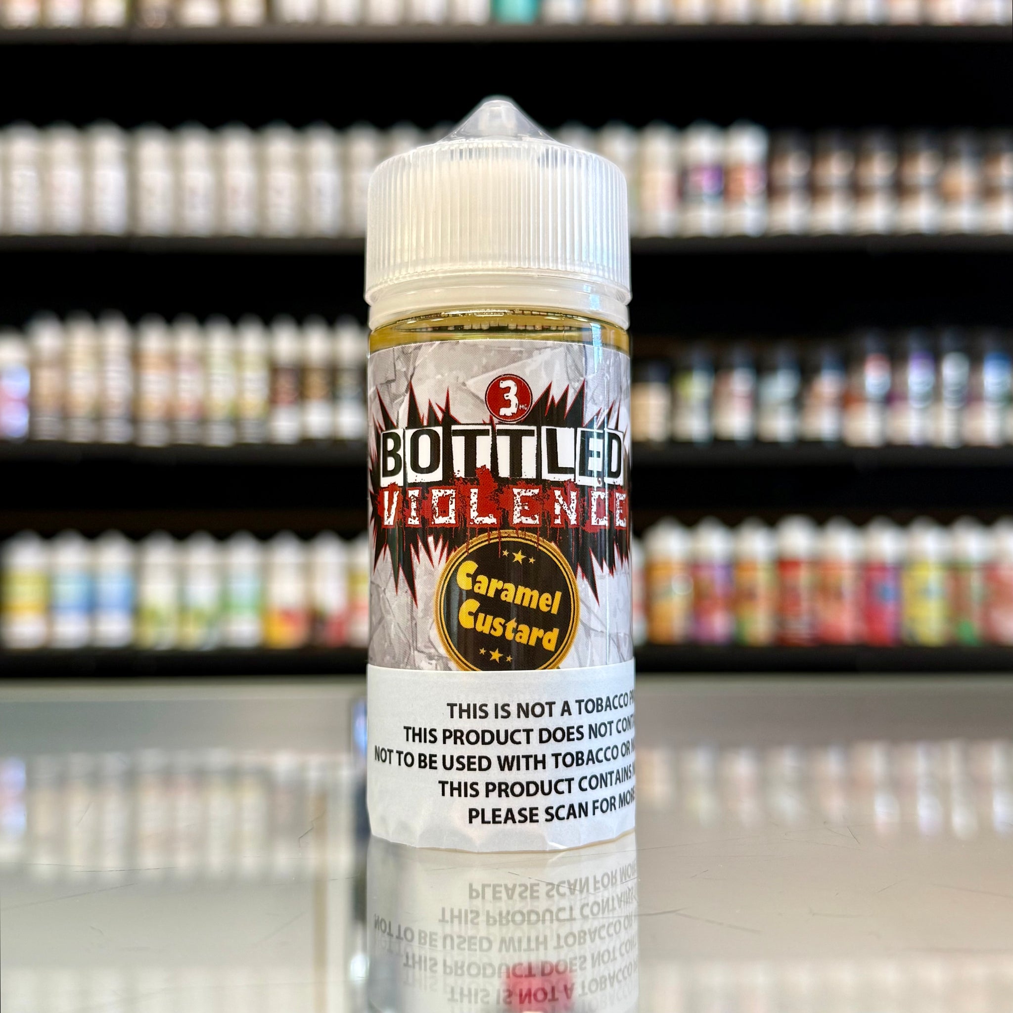 Bottled Violence -  Caramel Custard (Nixodine) 100ml