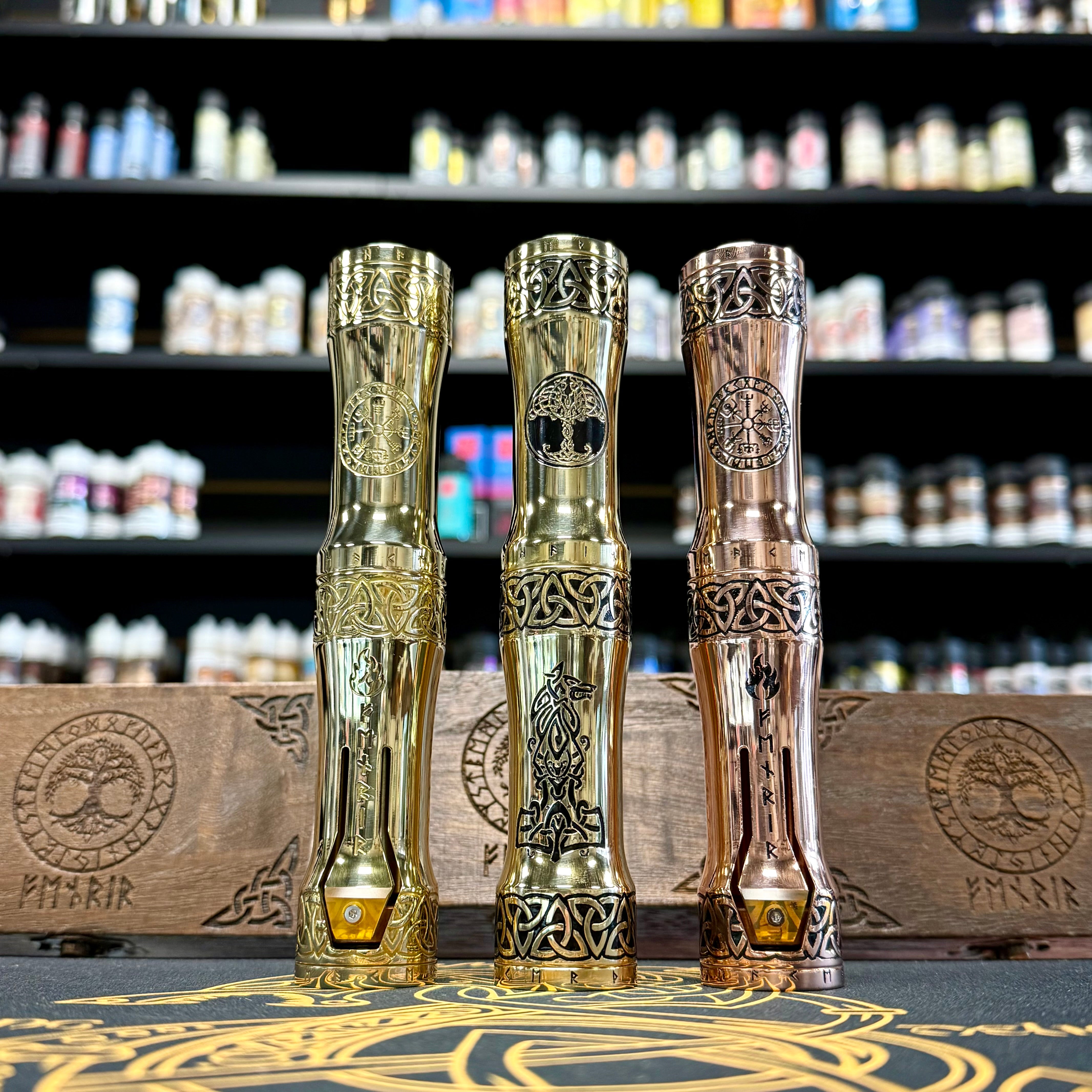 FENRIR FIRE STACK 21700 Mech Mod by Vaping Delights (FLASH SALE