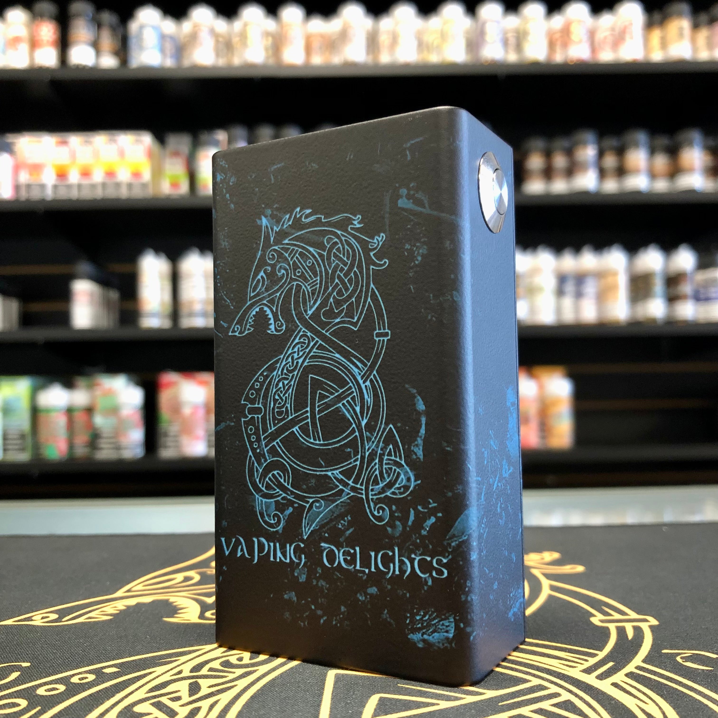 Parallel/Series Mech Box Mod SS Top/Button (Dual 21700) by Nasy