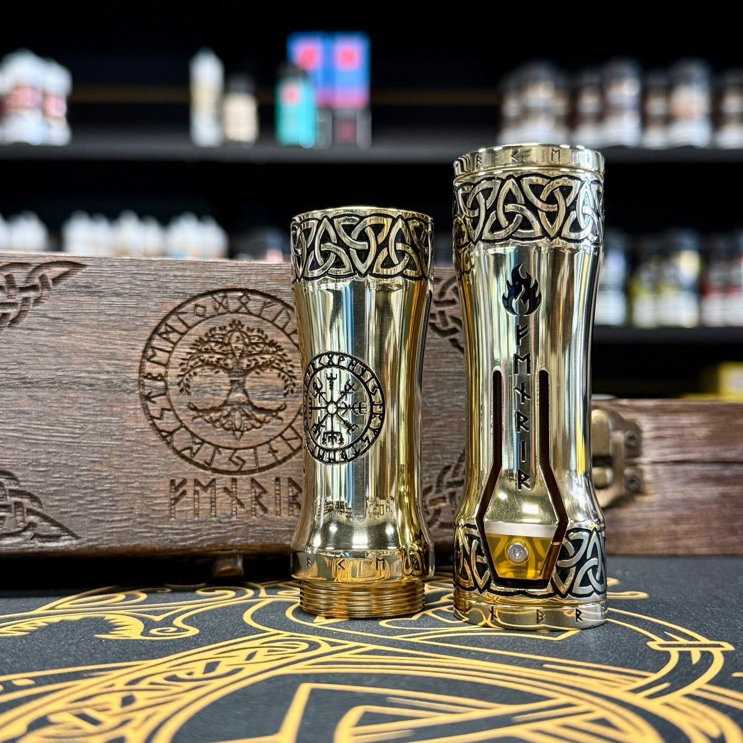 FENRIR FIRE STACK 21700 Mech Mod by Vaping Delights (FLASH SALE) Hobby Delights FENRIR FIRE STACK 21700 Mech Mod by Vaping Delights (FLASH SALE) Hobby Delights