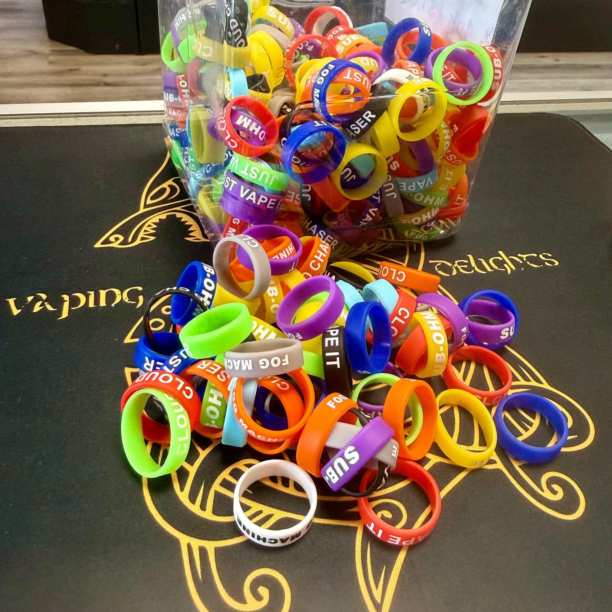 Assorted Silicone Vape Bands 22mm Hobby Delights Assorted Silicone Vape Bands 22mm Hobby Delights