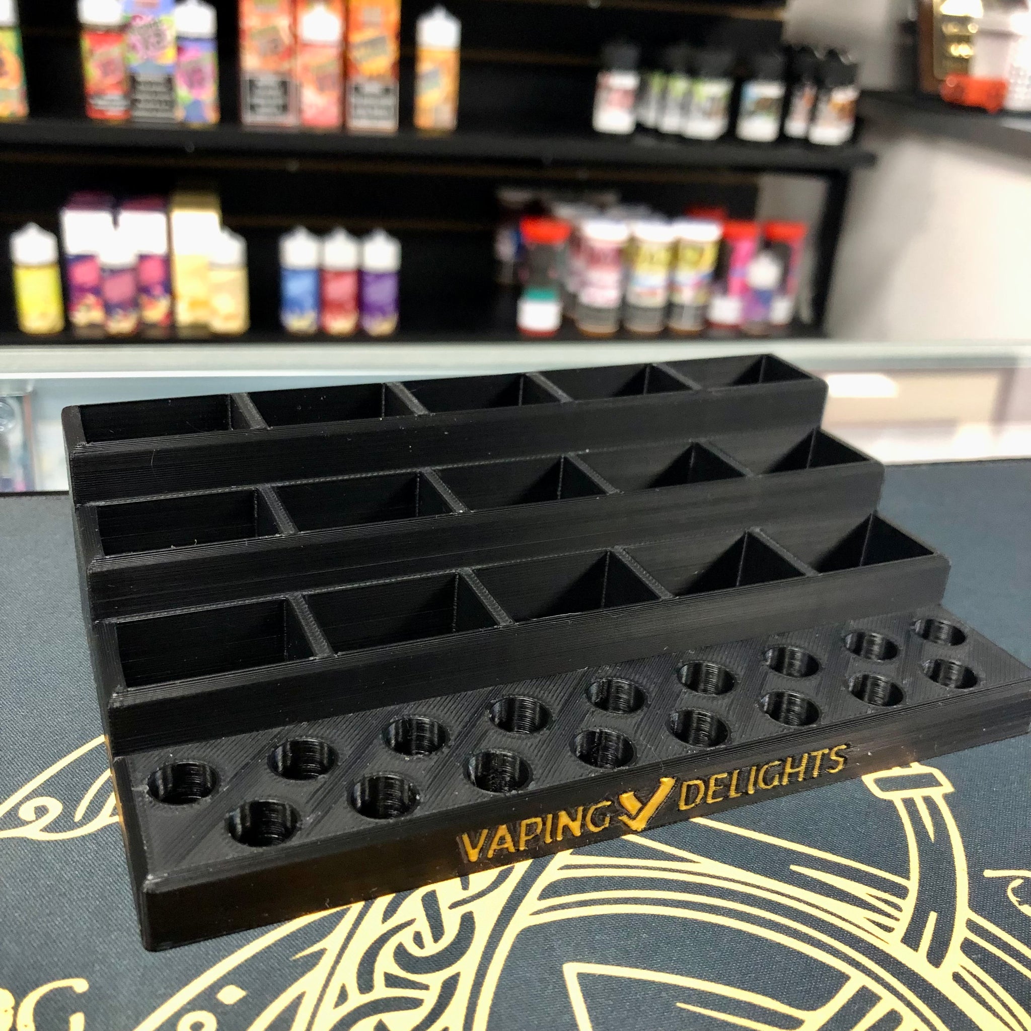 Chappy Coils XL Boro Tank/Drip Tip Stand Hobby Delights Chappy Coils XL Boro Tank/Drip Tip Stand Hobby Delights