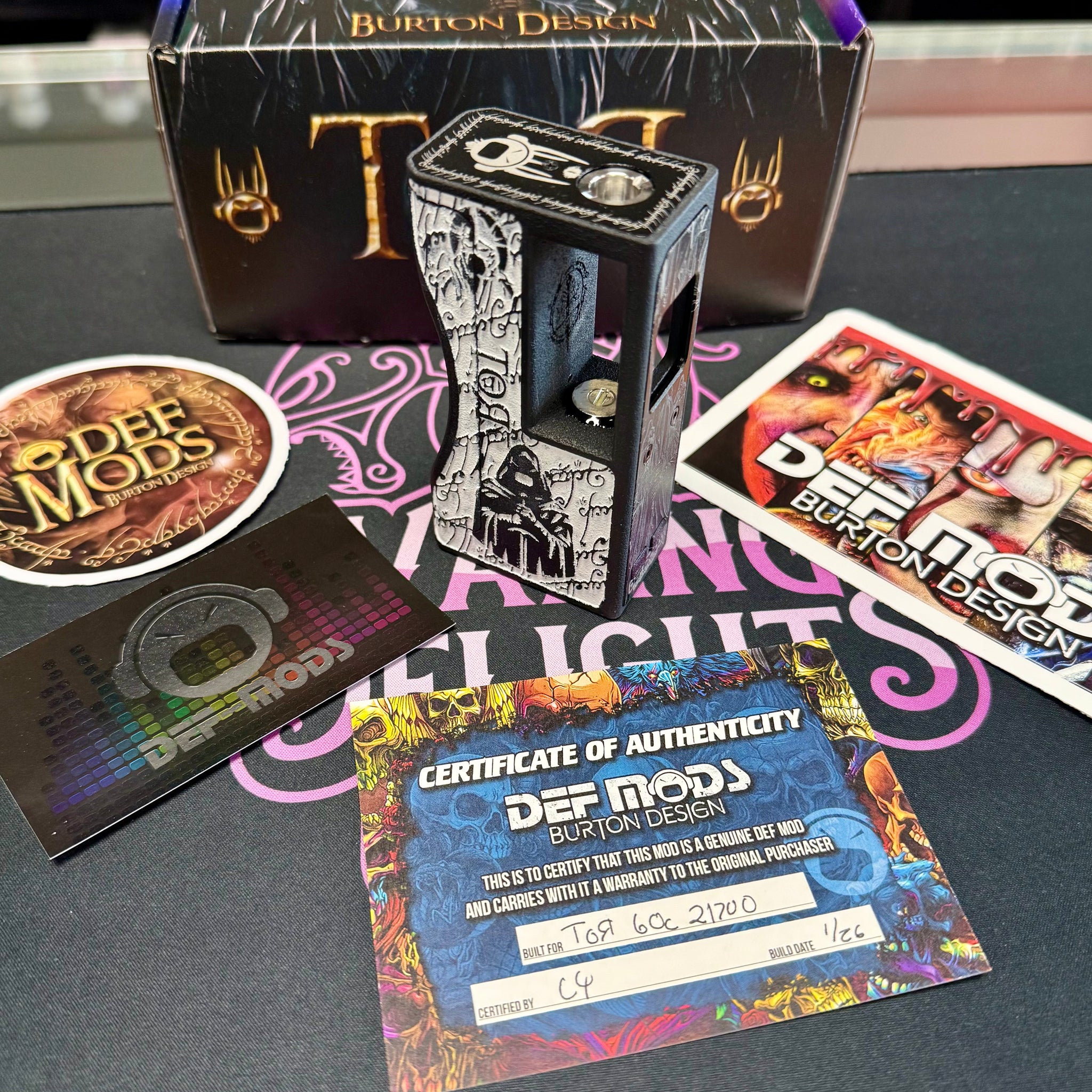 ToR (The One Ring) DNA60C Boro Mod (21700) by Def Mods