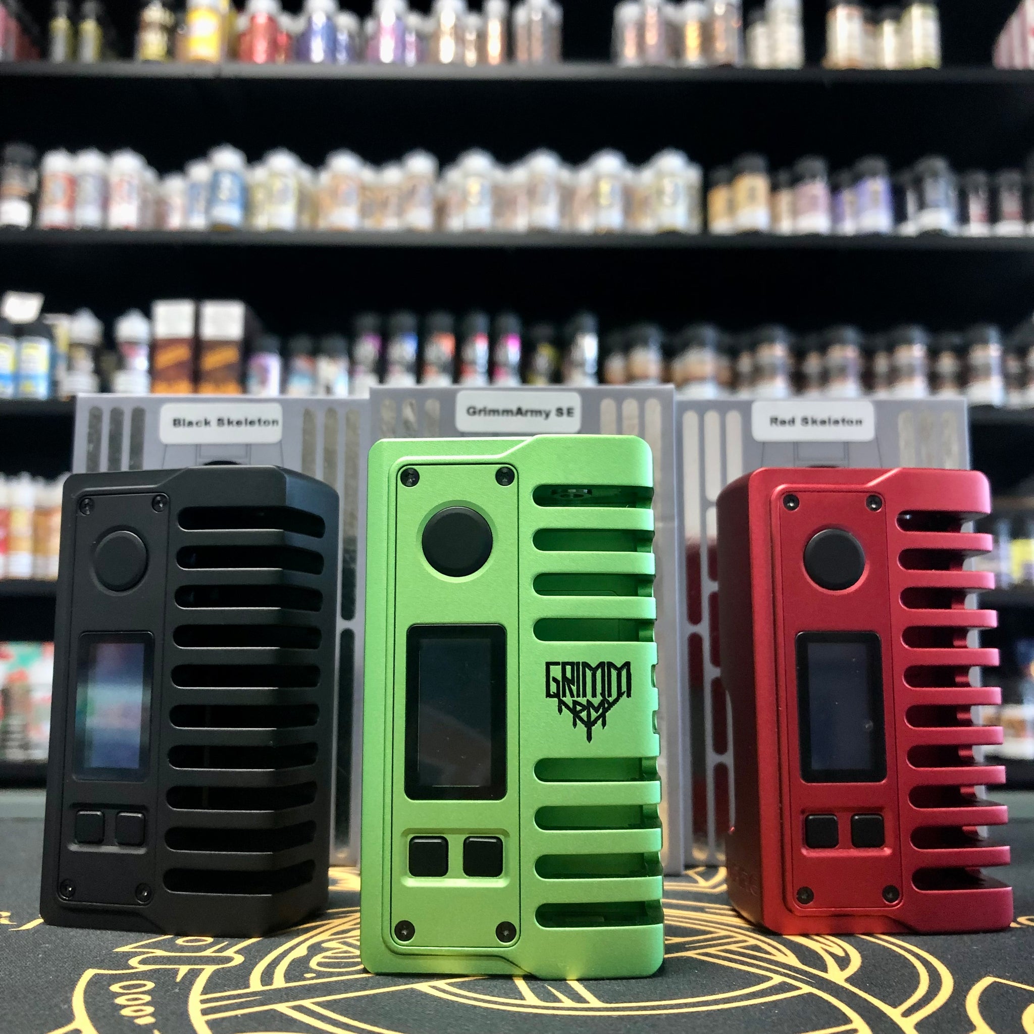 Empire Project Squonk Mod – Skeleton Edition - Orca Vape x GrimmGreen x Vaperz Cloud