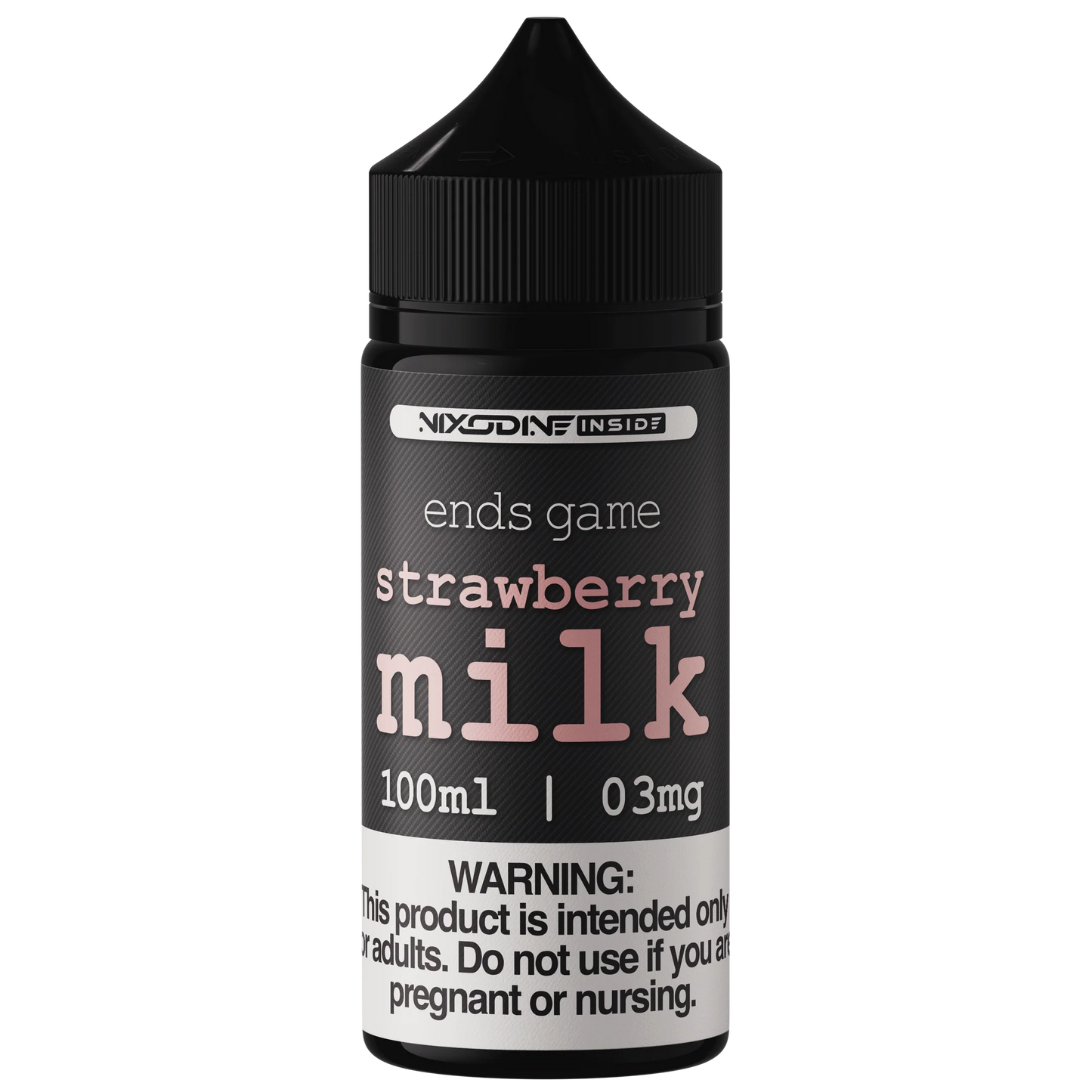 Ends Game (Nixodine) - Strawberry Milk 100ml