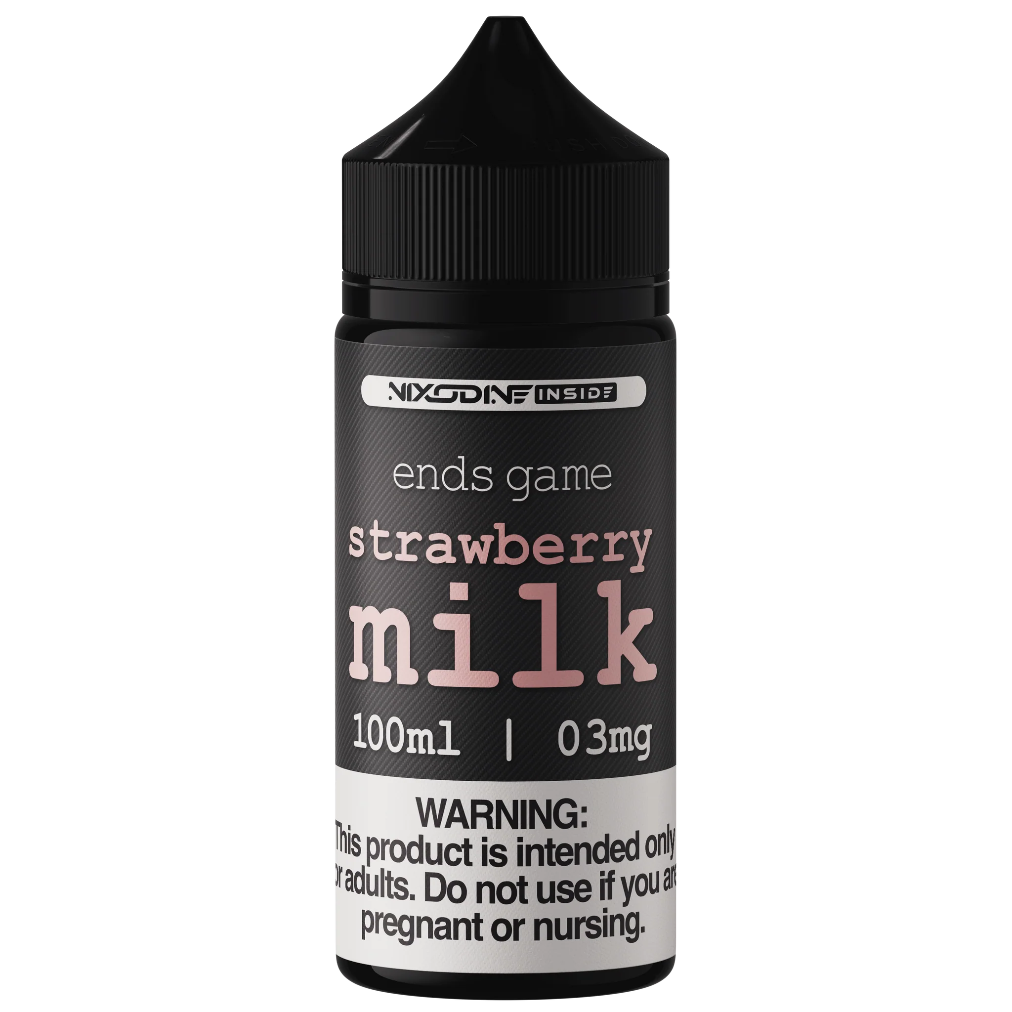 Ends Game (Nixodine) - Strawberry Milk 100ml