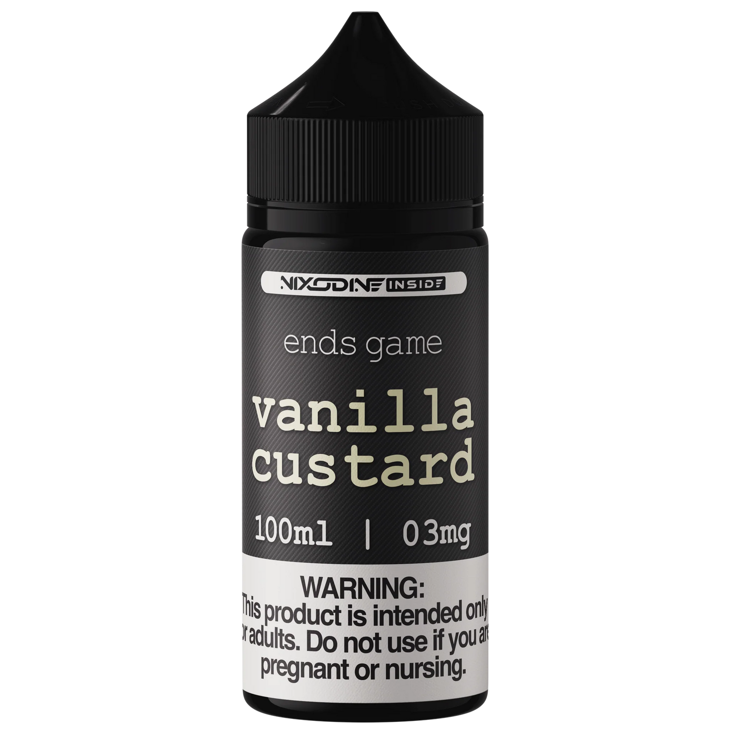 Ends Game (Nixodine) - Vanilla Custard 100ml