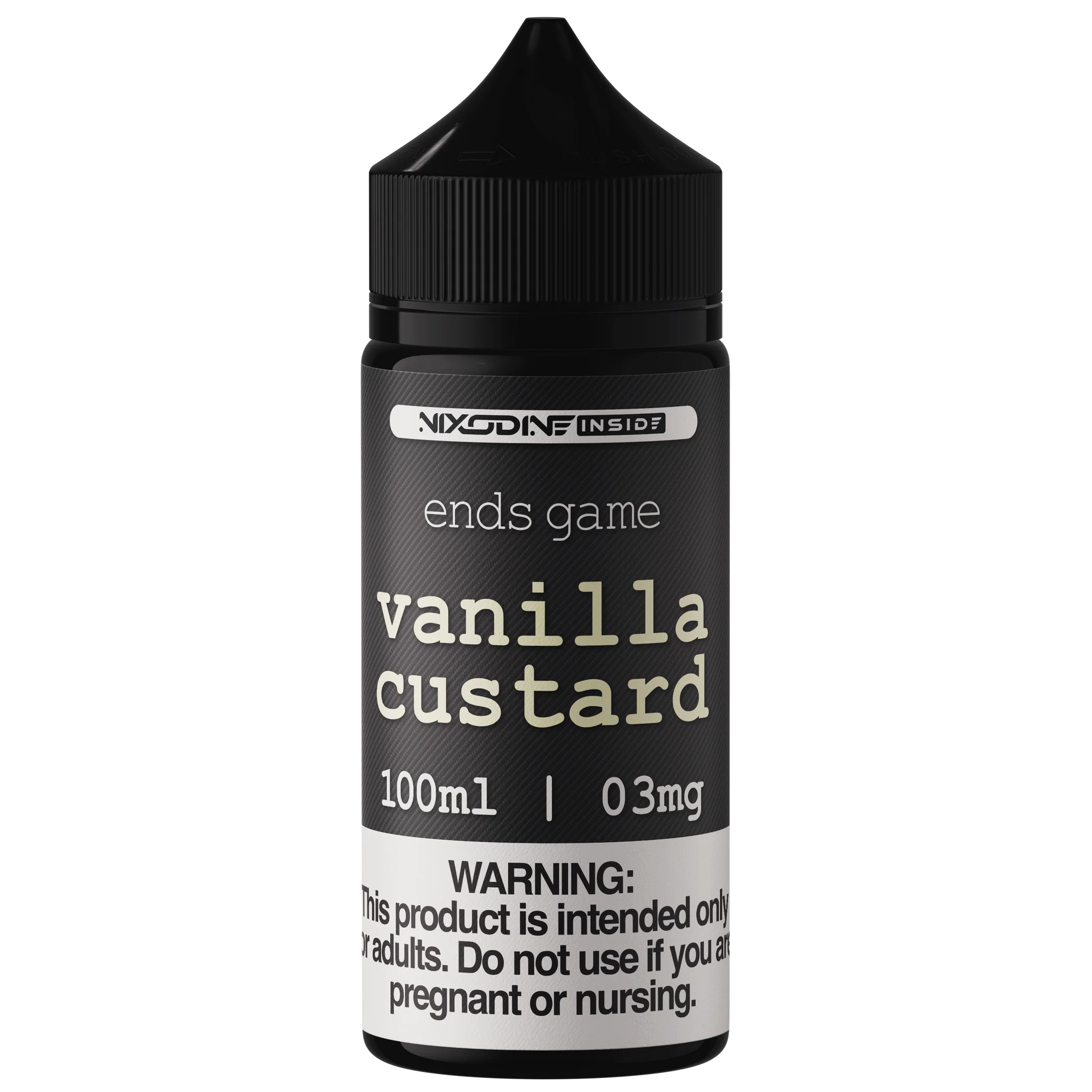 Ends Game (Nixodine) - Vanilla Custard 100ml