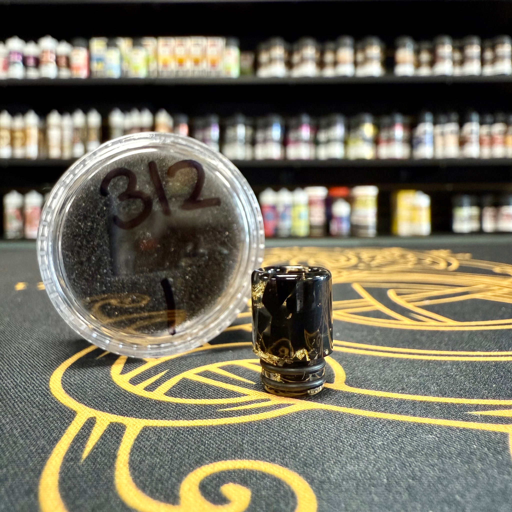 510 Narrow Smokey Resin Drip Tip