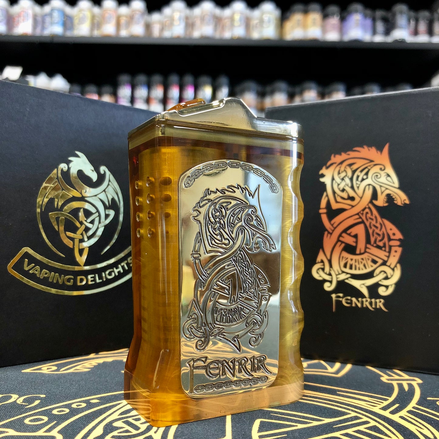 Fenrir 21700 Series Mech Mod by Vaping Delights