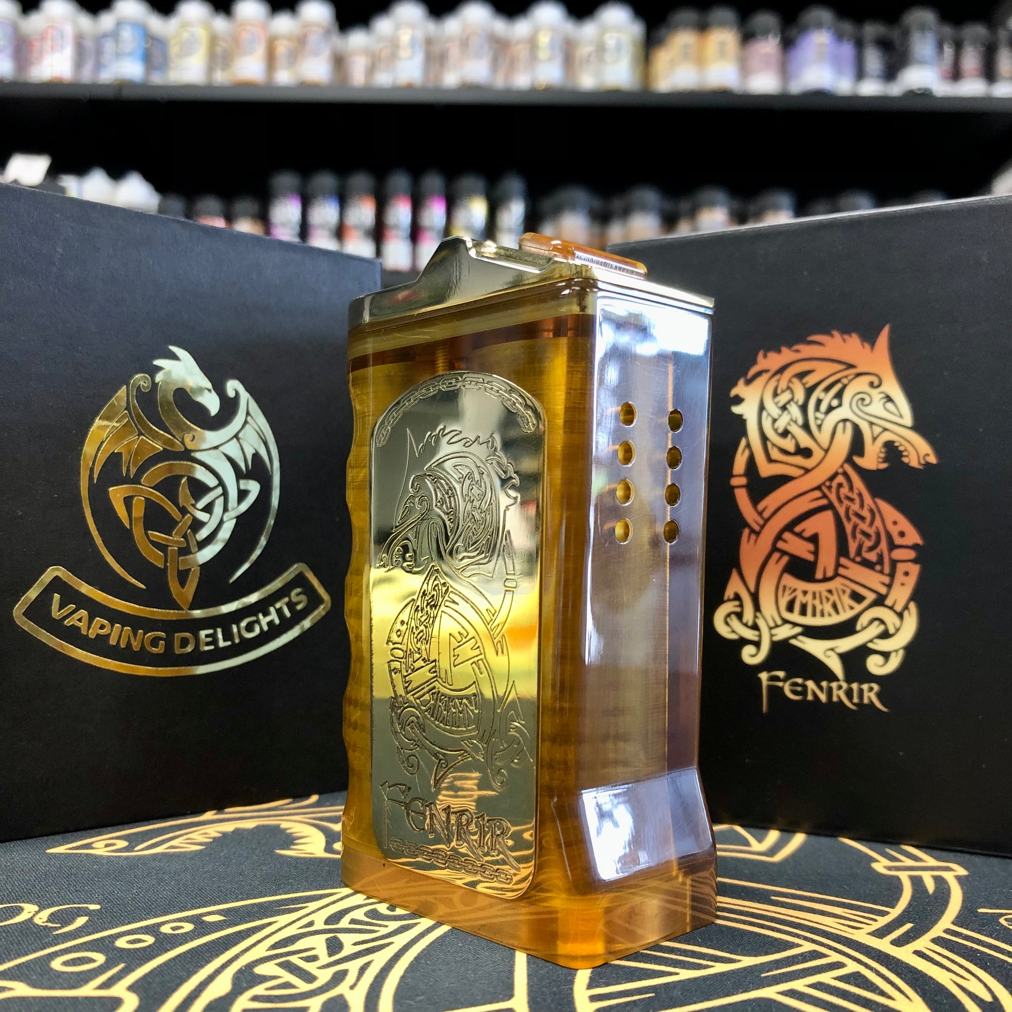 Fenrir 21700 Series Mech Mod by Vaping Delights