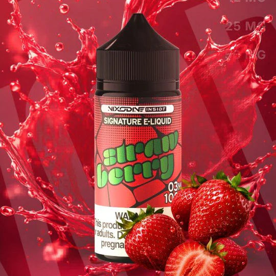 Signature 100 (Nixodine) - Strawberry 100ml