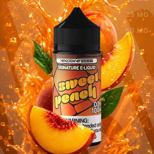 Signature 100 (Nixodine) - Sweet Peach 100ml
