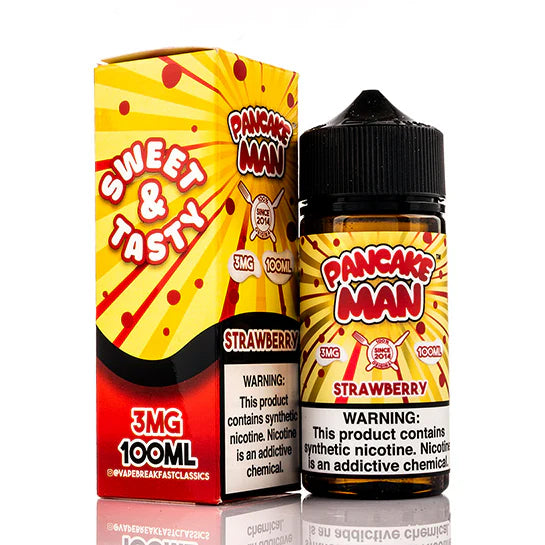 Vape Breakfast Classics - Pancake Man (Strawberry) 100ml