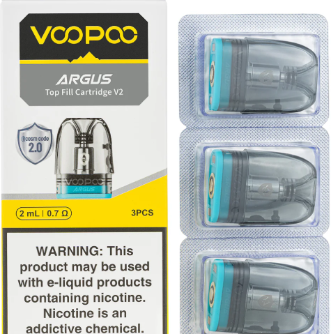 Voopoo Argus Top Fill Cartridge 3pk