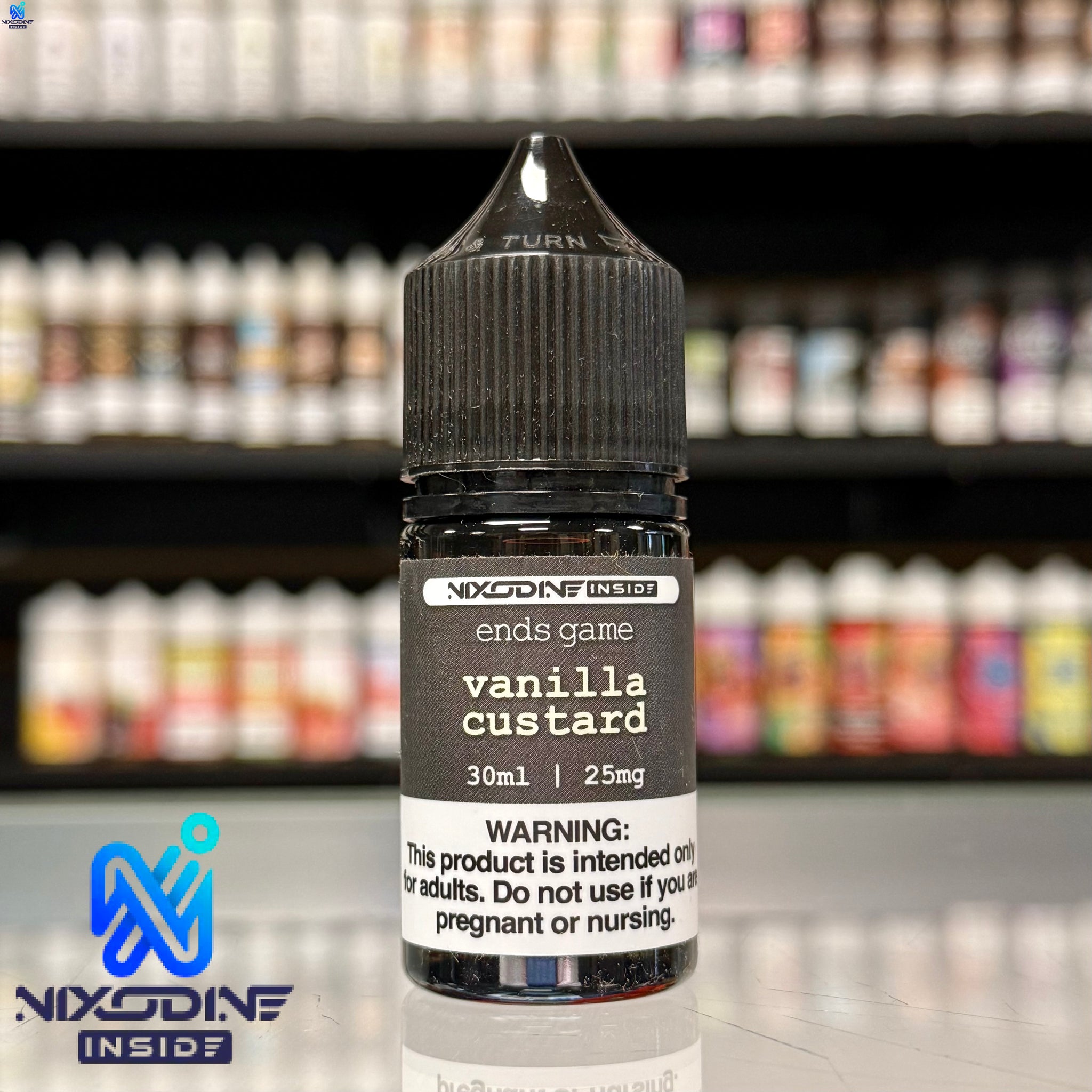 Ends Game Salt (Nixodine) - Vanilla Custard 30ml