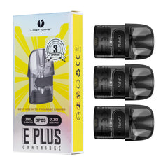 Lost Vape E-Plus Cartridge 3pk