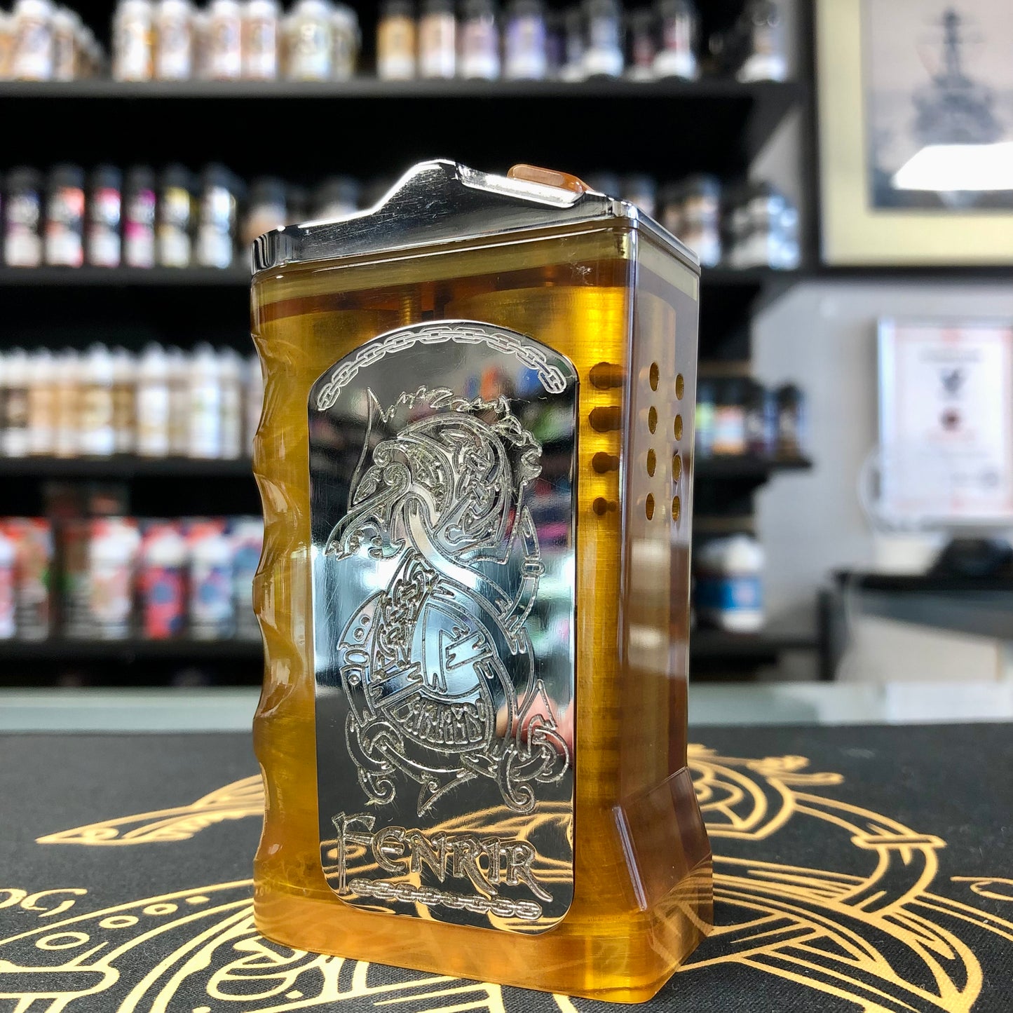 Fenrir 21700 Series Mech Mod by Vaping Delights