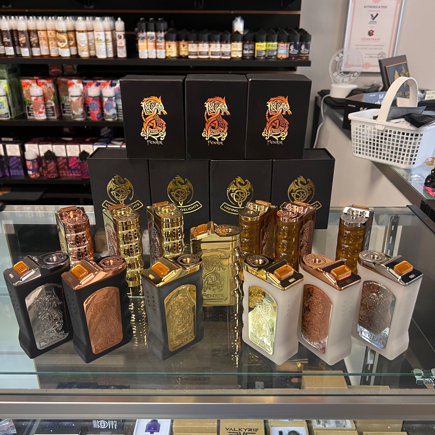 Fenrir 21700 Series Mech Mod by Vaping Delights