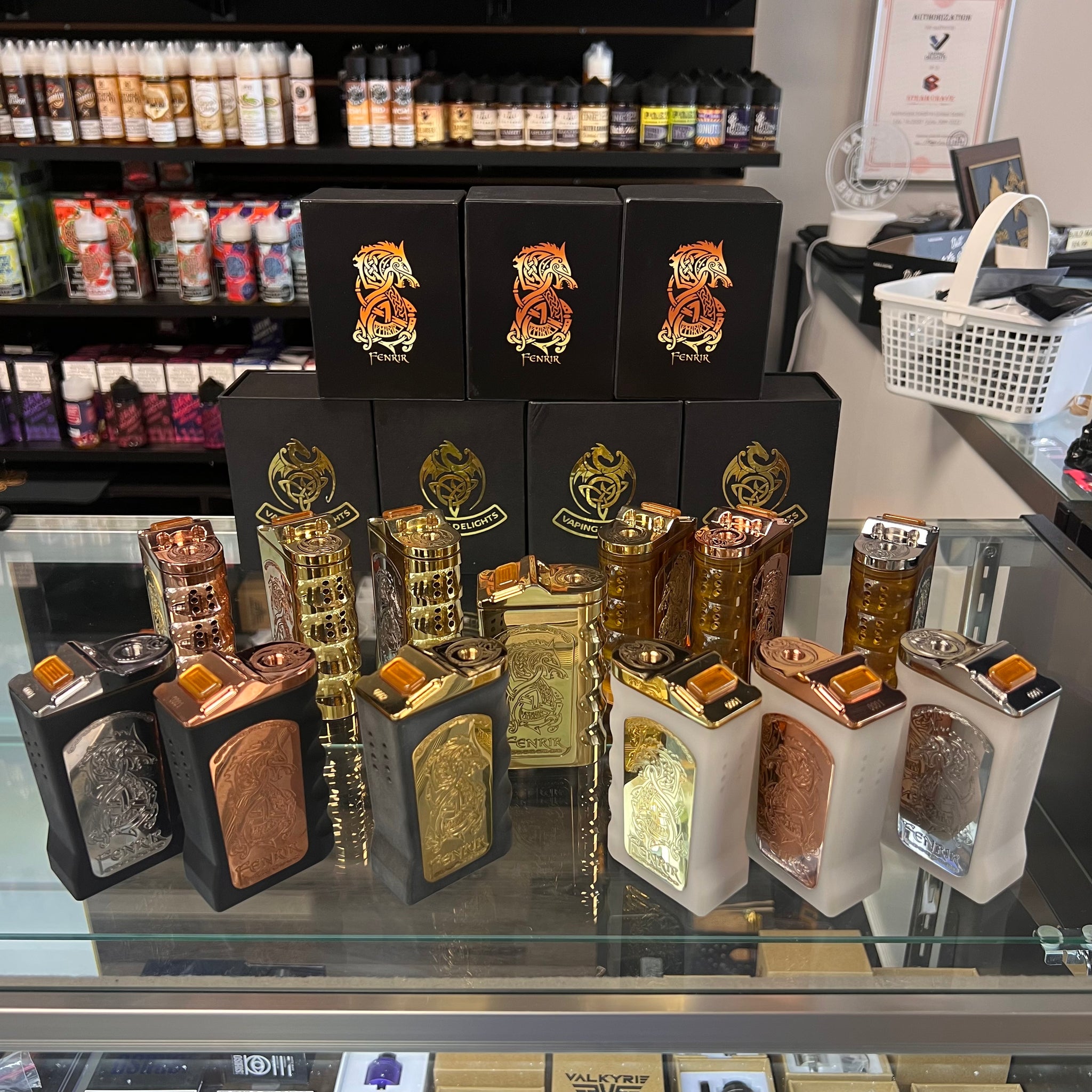 Fenrir 21700 Series Mech Mod by Vaping Delights