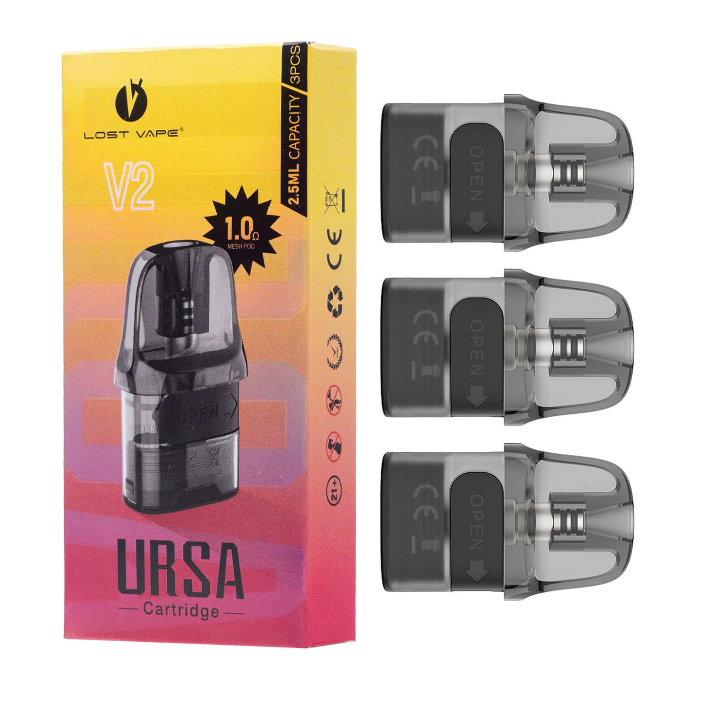 Lost Vape Ursa Replacement Pods 3pk Hobby Delights Lost Vape Ursa Replacement Pods 3pk Hobby Delights